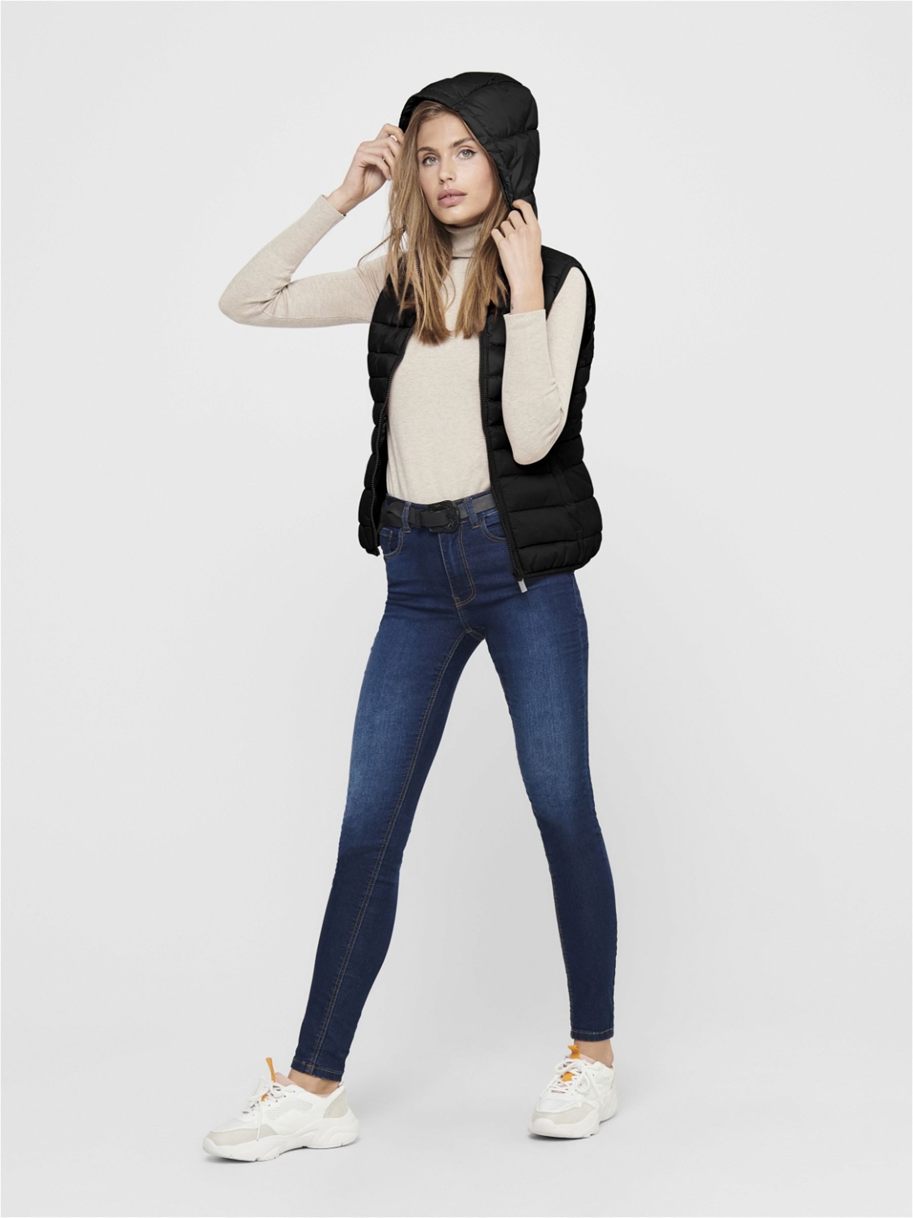 Only Bodywarmer ONLNEWTAHOE HOOD WAISTCOAT OTW NOOS