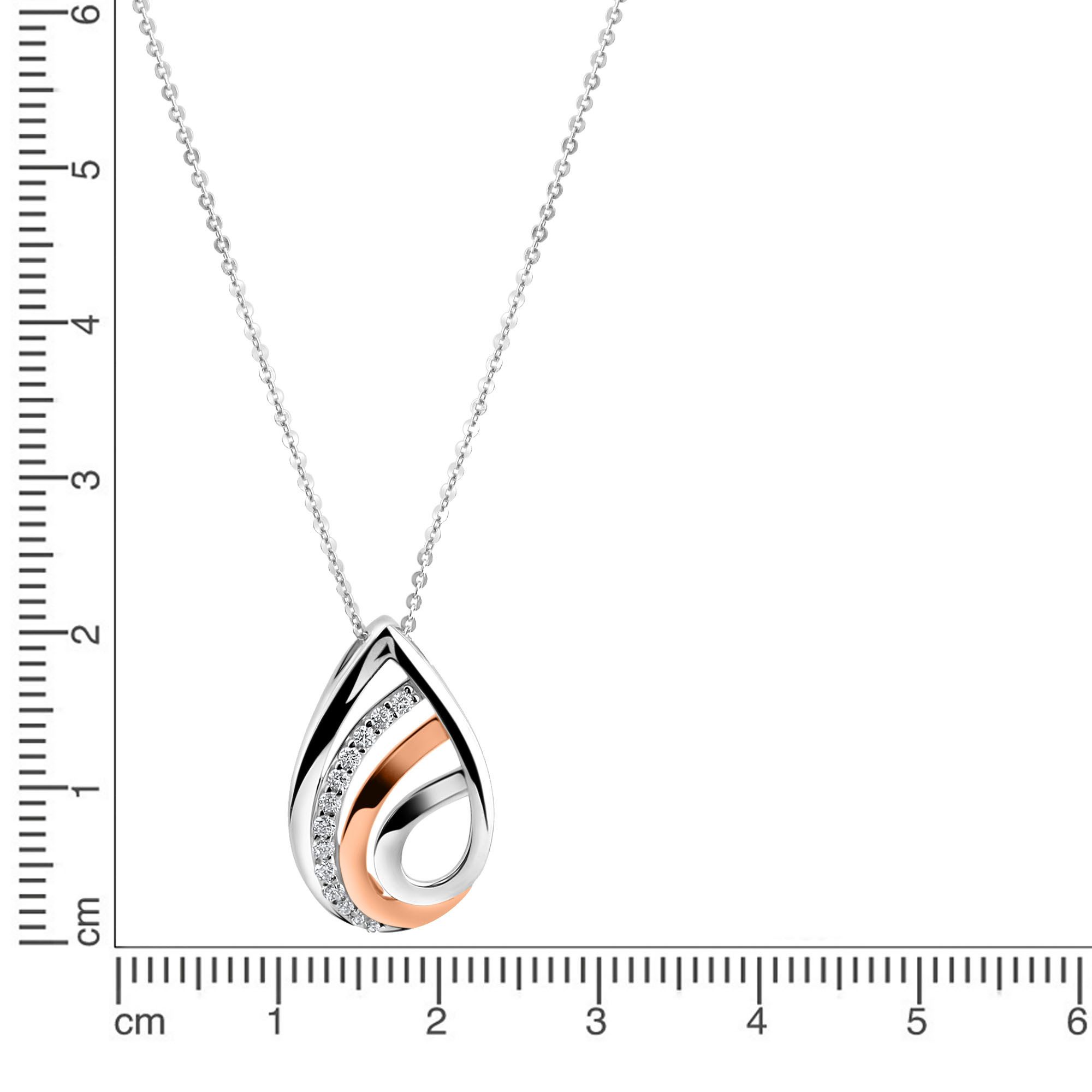 Firetti Ketting met hanger Sieraad cadeau zilver 925 halssieraad halsketting ankerketting