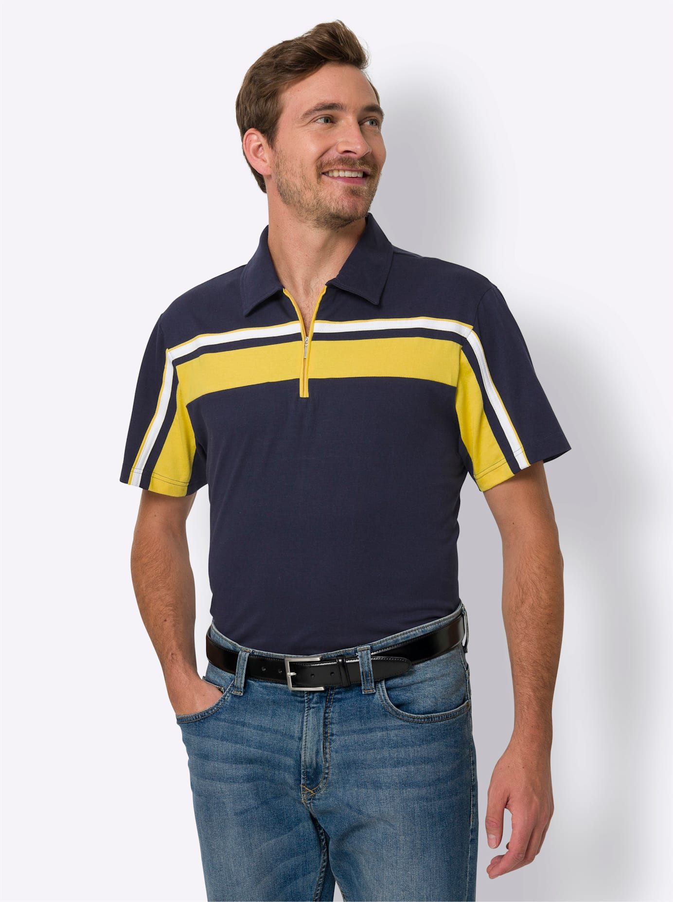 Classic Poloshirt met korte mouwen (1-delig)