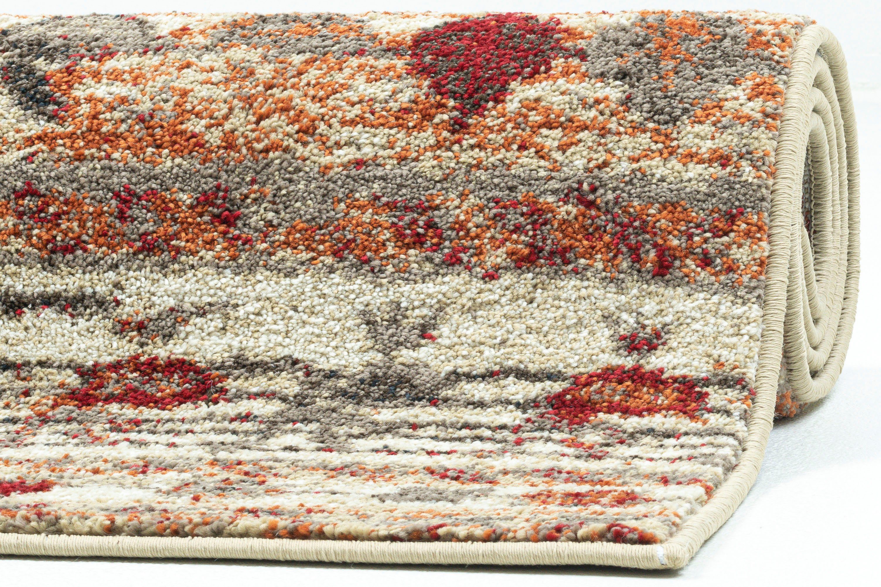 Gino Falcone Vloerkleed Felicia 26559 Korte pool, moderne etno-design, zachte pool