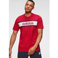 adidas performance t-shirt men box trfc sport graphics t-shirt rood