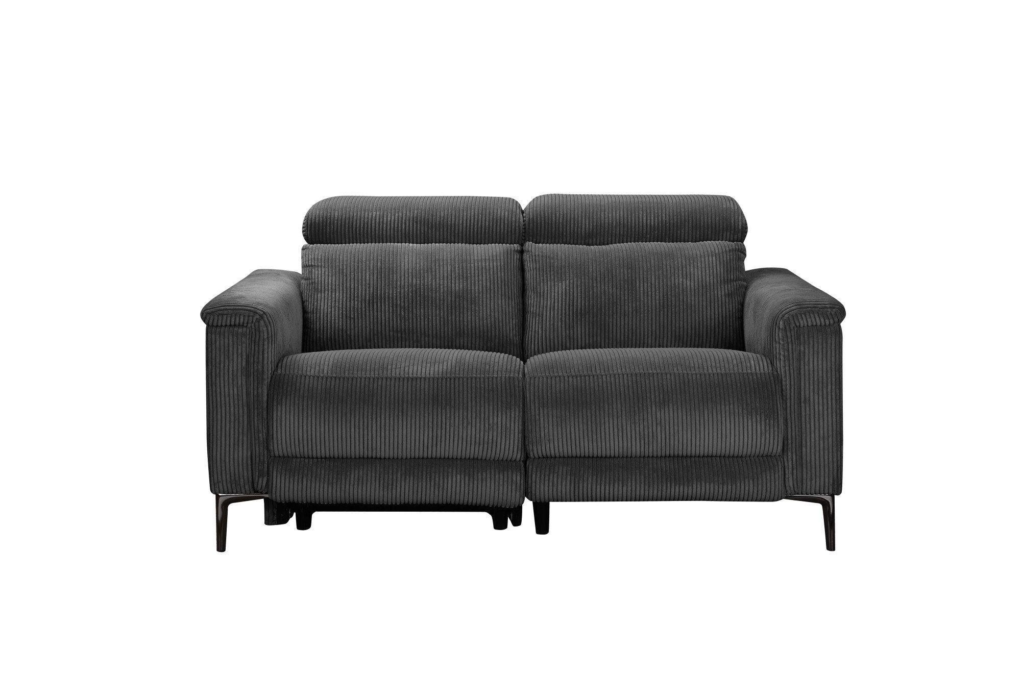 Places of Style 2-zitsbank Lund in Cord, met handmatige of elektrische