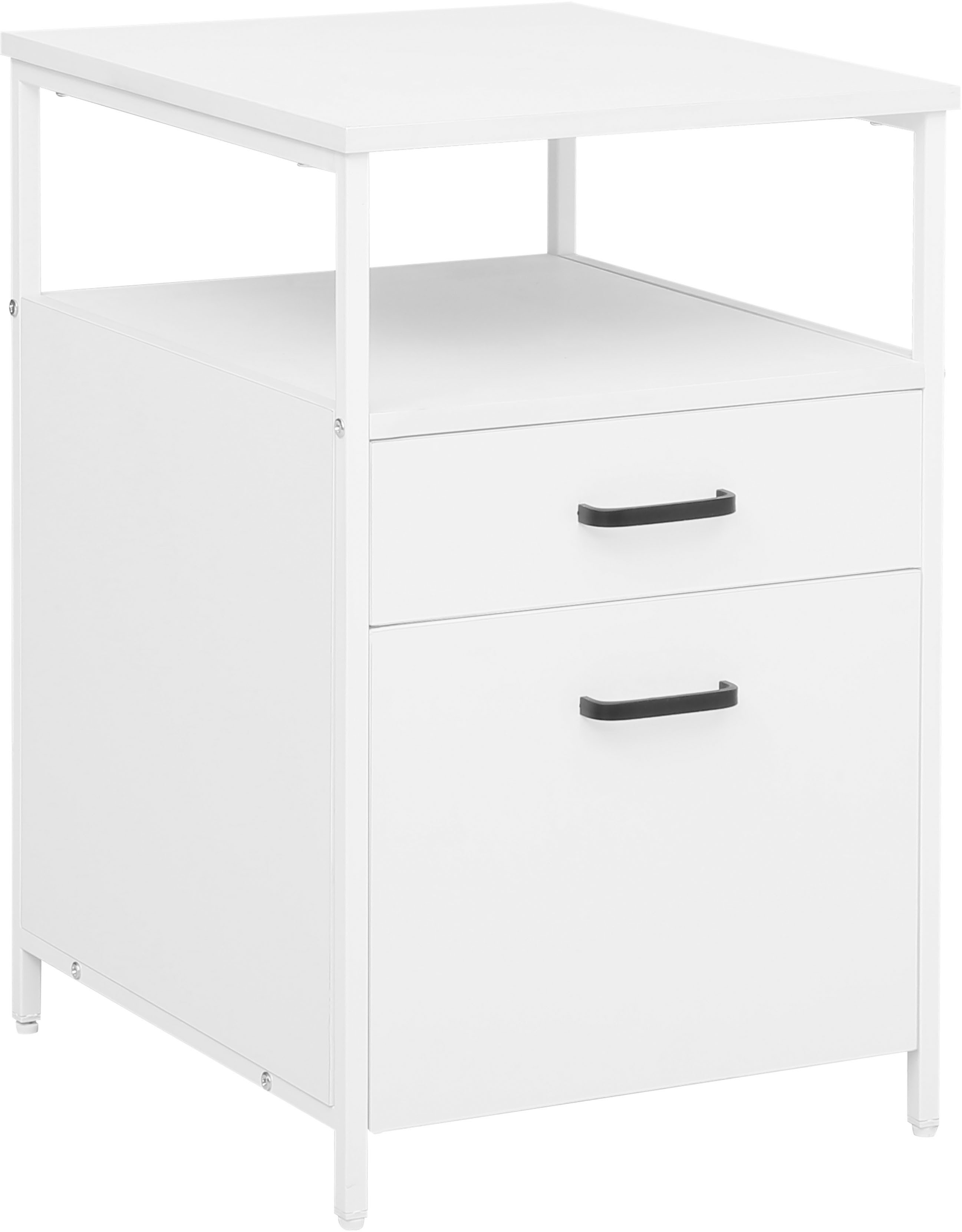 INOSIGN Container Reagan Kantoorcontainer, bijzetkast, 2 lades, metalen frame