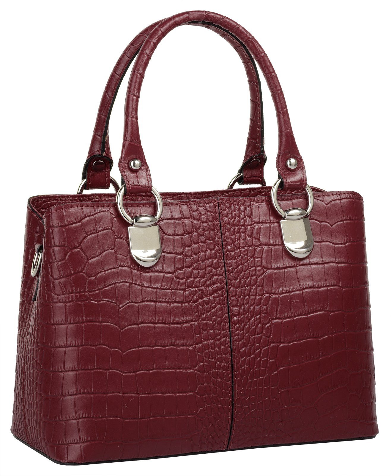 Cluty Schoudertas echt leer, made in italy