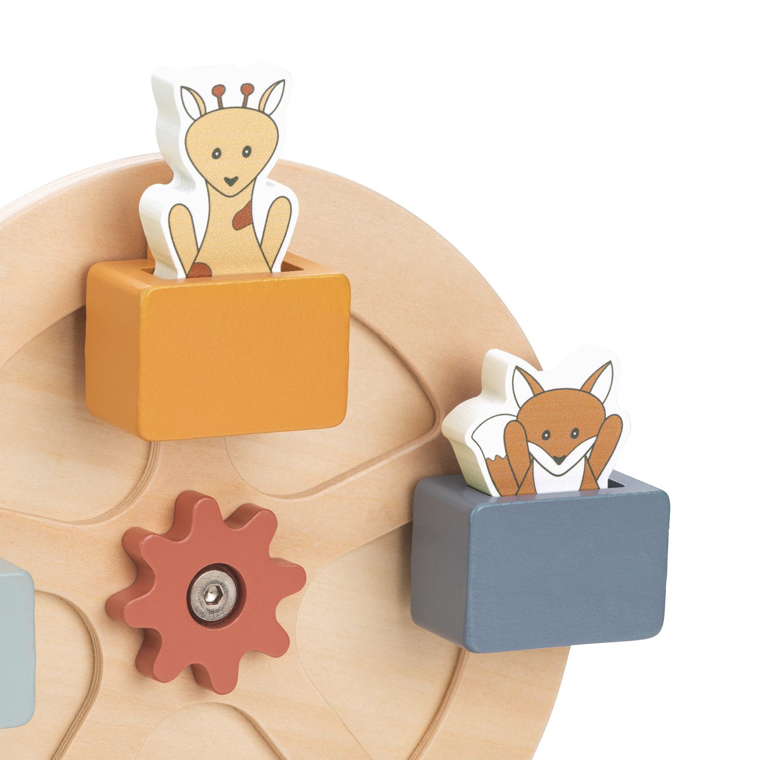 Hauck Grijpspeeltje Play Fun Fair S, hauck Animals voor hauck play tray, fsc® - beschermt bossen wereldwijd