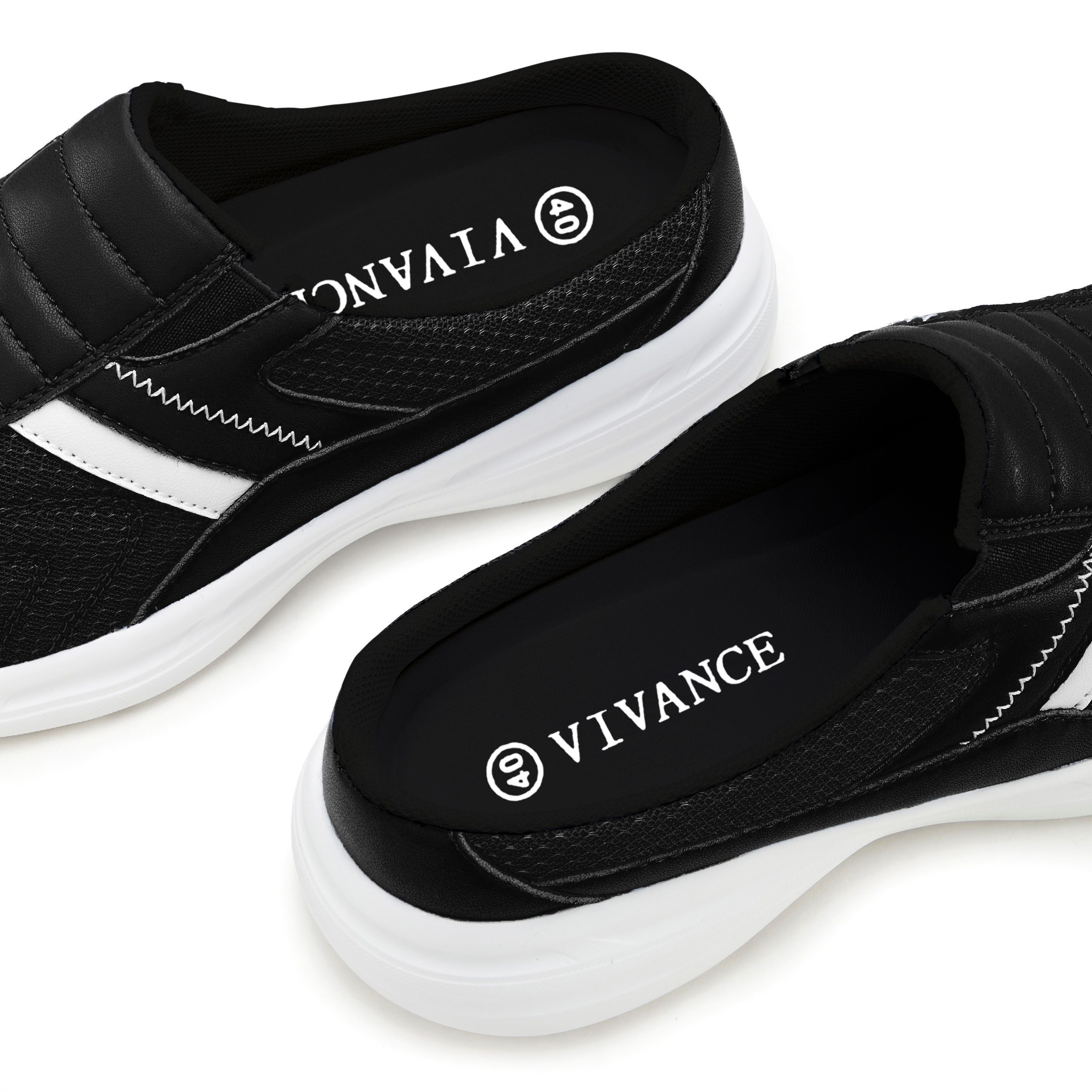 Vivance Sabots Sneaker, vrijetijdsschoen, lage schoen, slip-in unisex VEGAN