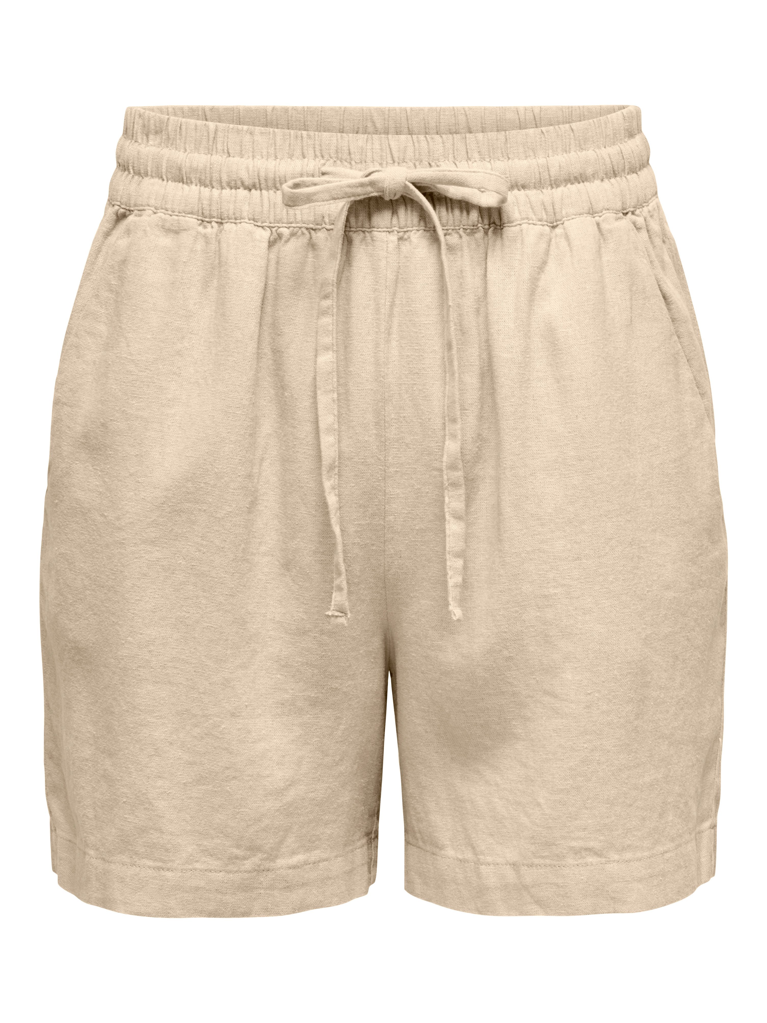 JDY Short JDYSAY HW LINEN STRING SHORTS WVN DIA