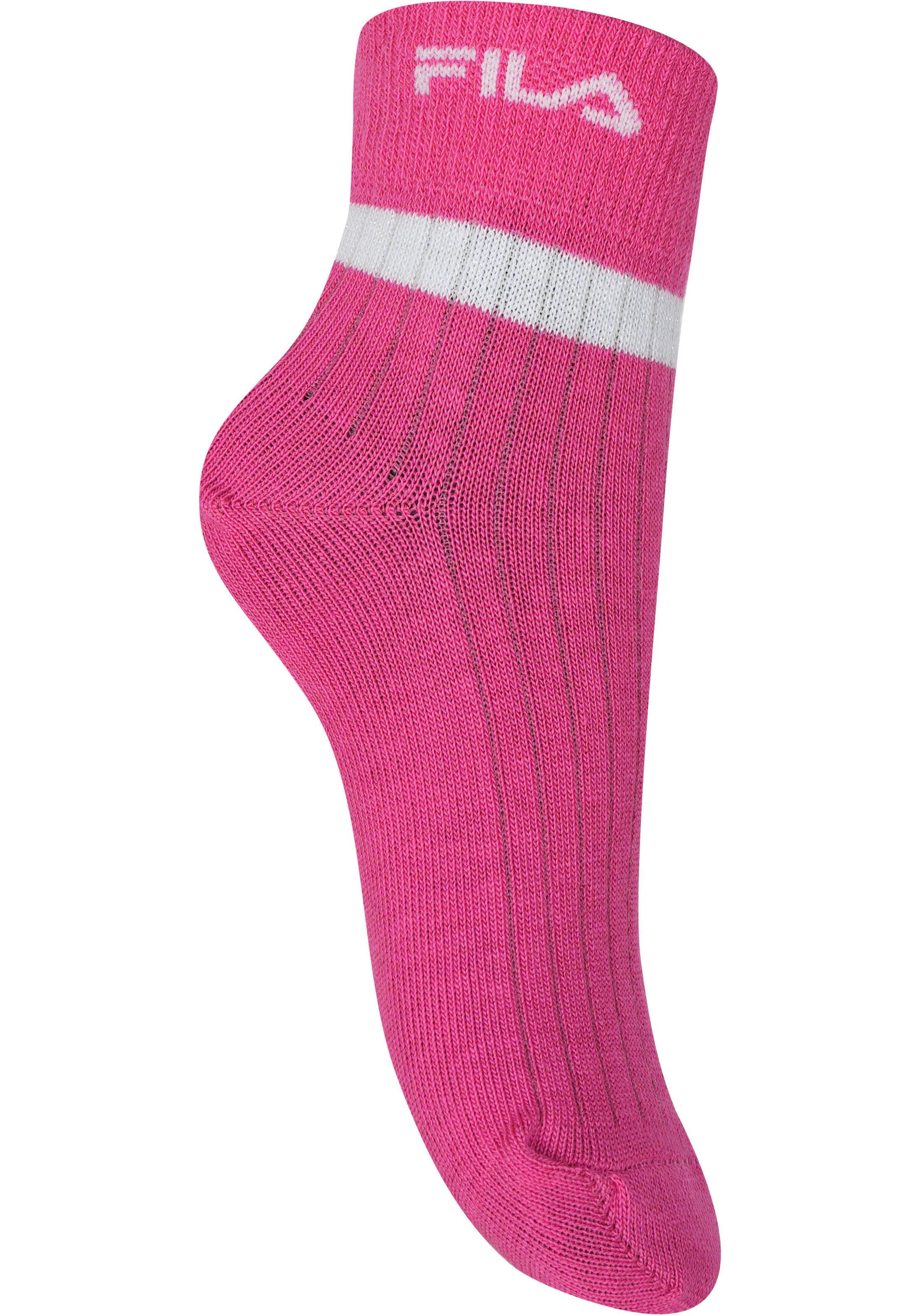 Fila Vrijetijdssokken met fijne ribstructuur (6 paar)
