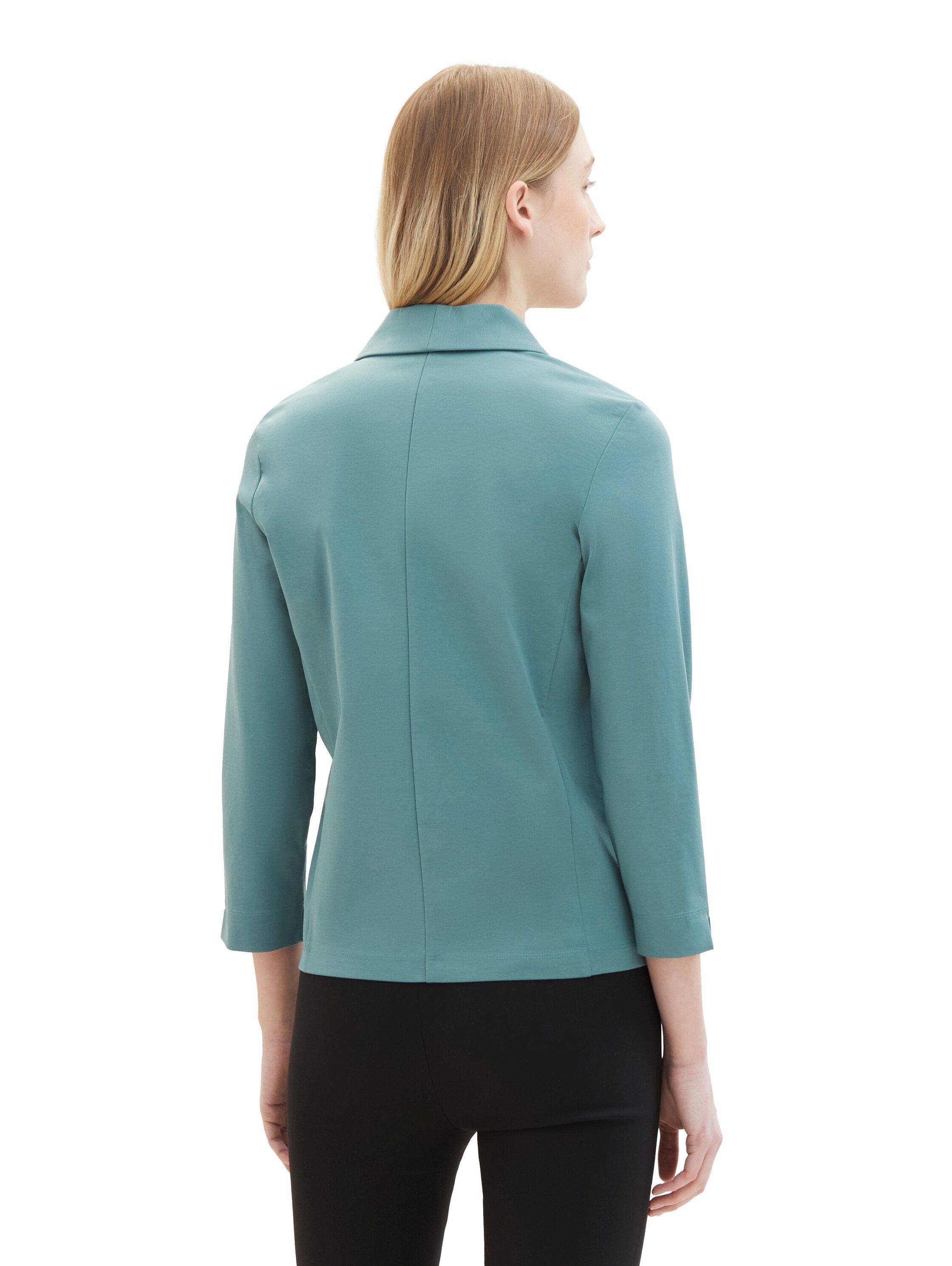 Tom Tailor Korte blazer met sjaalkraag en 3/4 arm