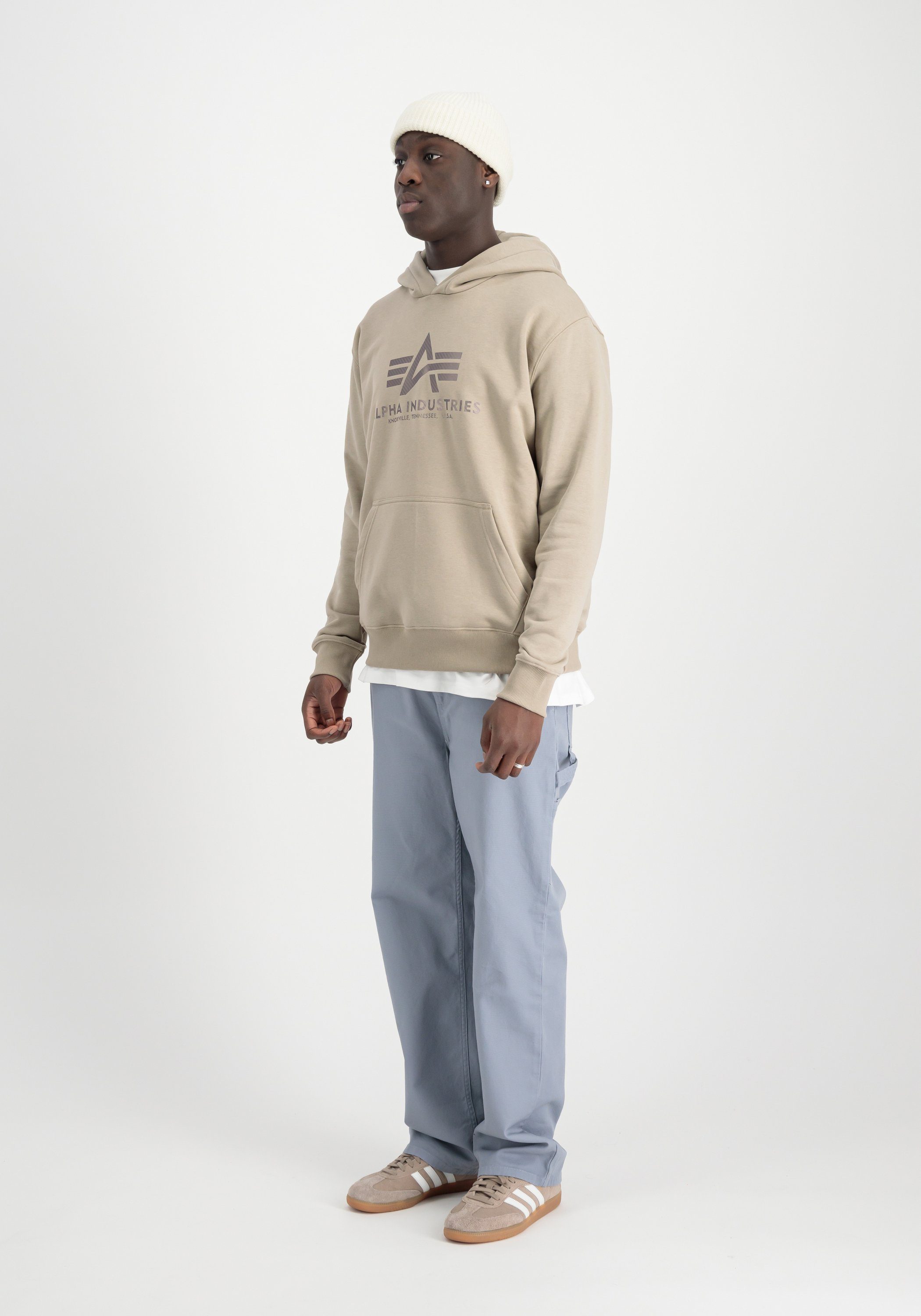 Alpha Industries Hoodie Alpha Industries Men - Hoodies Basic Hoodie Carbon