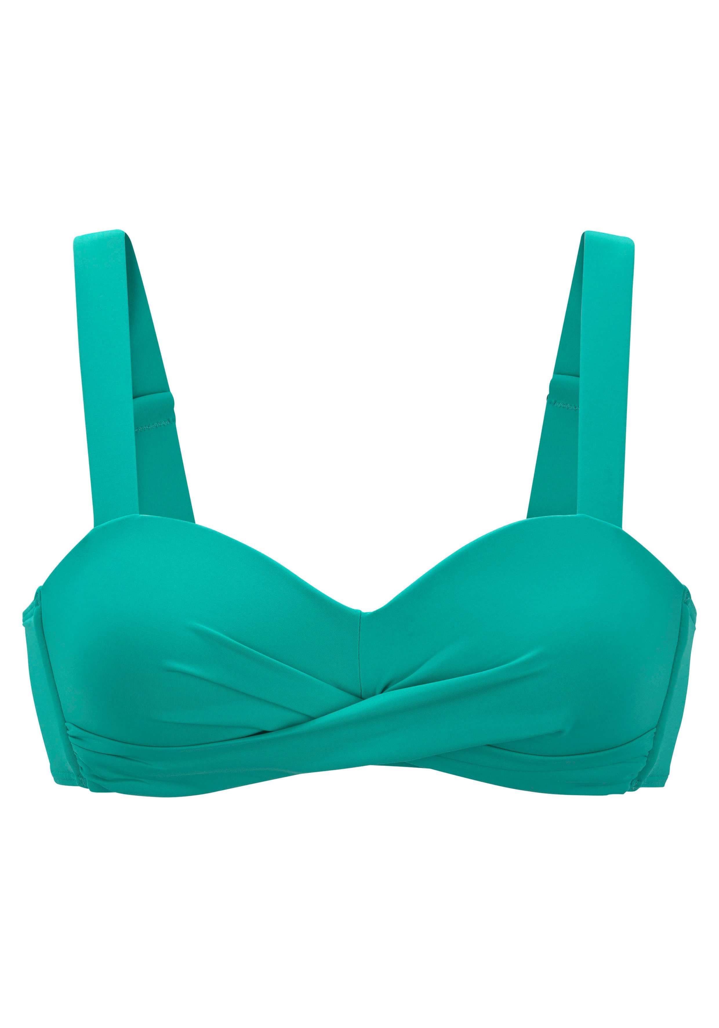 Lascana Bandeau-bikinitop Comfy met comfortabele pasvorm zonder beugel