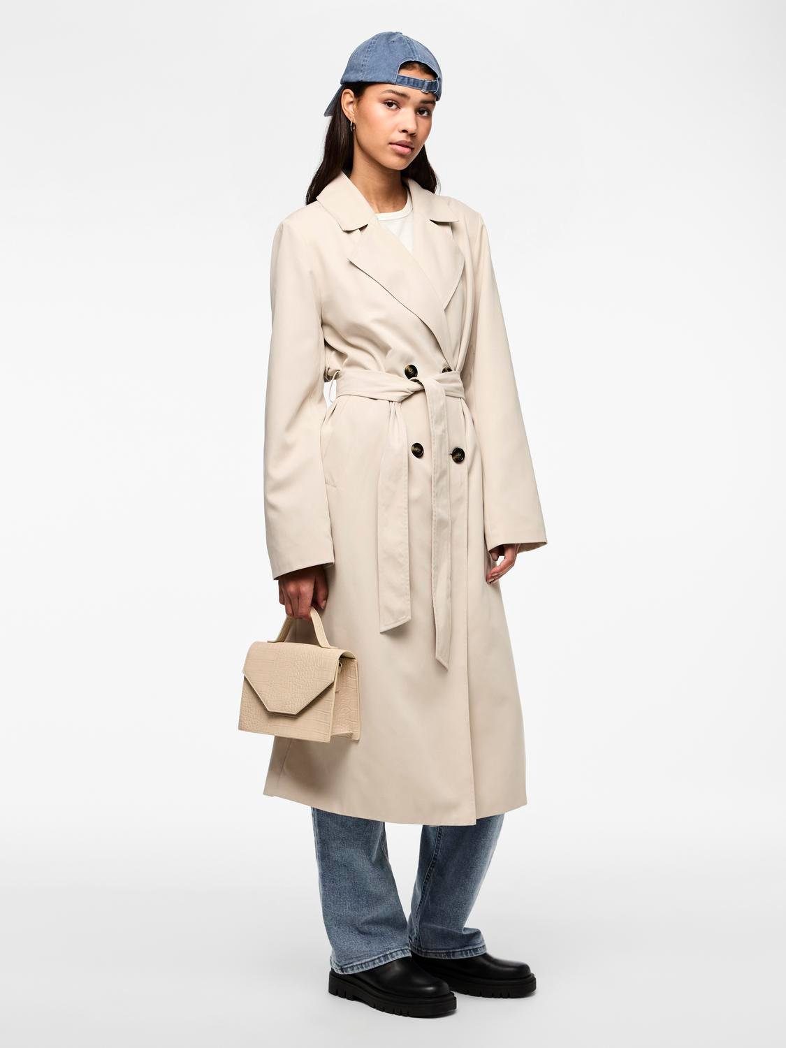 pieces Trenchcoat PCSCARLETT LS TRENCHCOAT NOOS