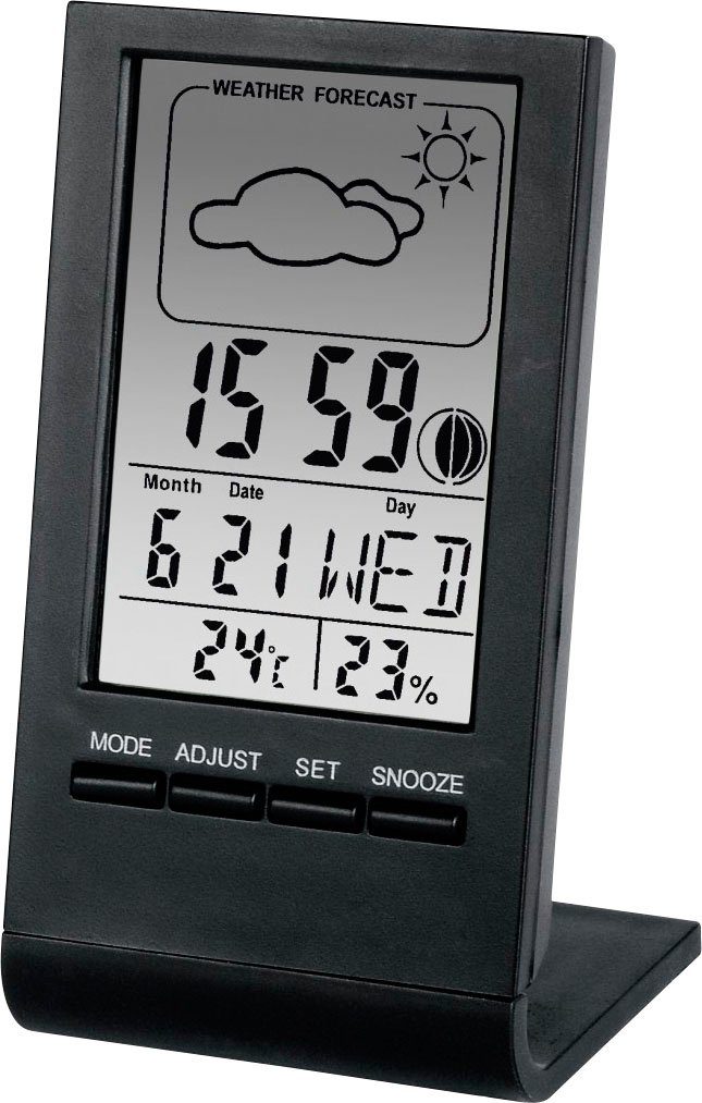 Hama Weerstation voor binnen LCD-Thermo-/hygrometer "TH-100" (1 stuk)