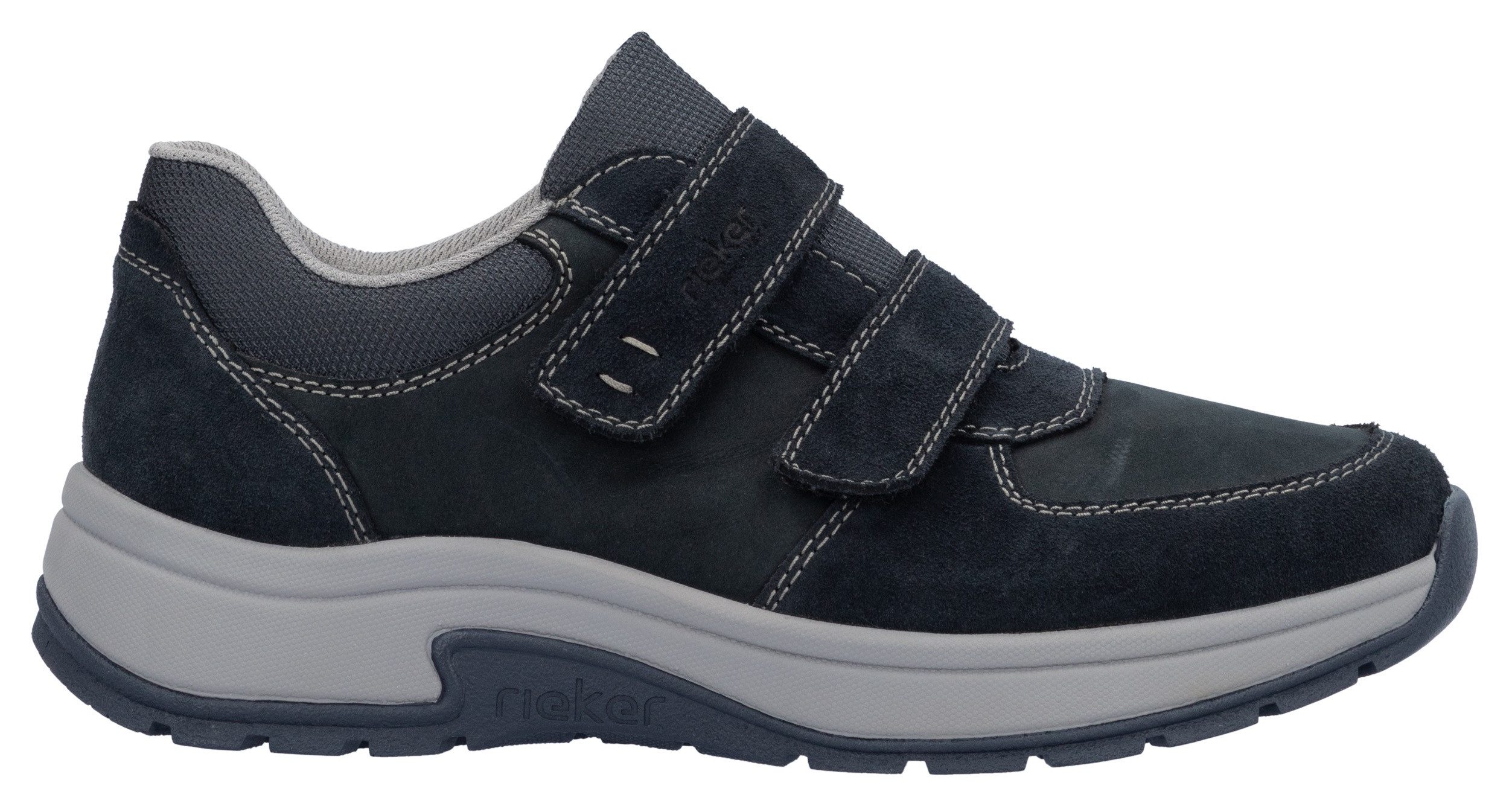 Rieker Klittenbandschoenen lage schoen, vrijetijdsschoen met uitneembare zachte inlegzool
