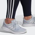 adidas sportswear legging essentials 3-stripes tight blauw