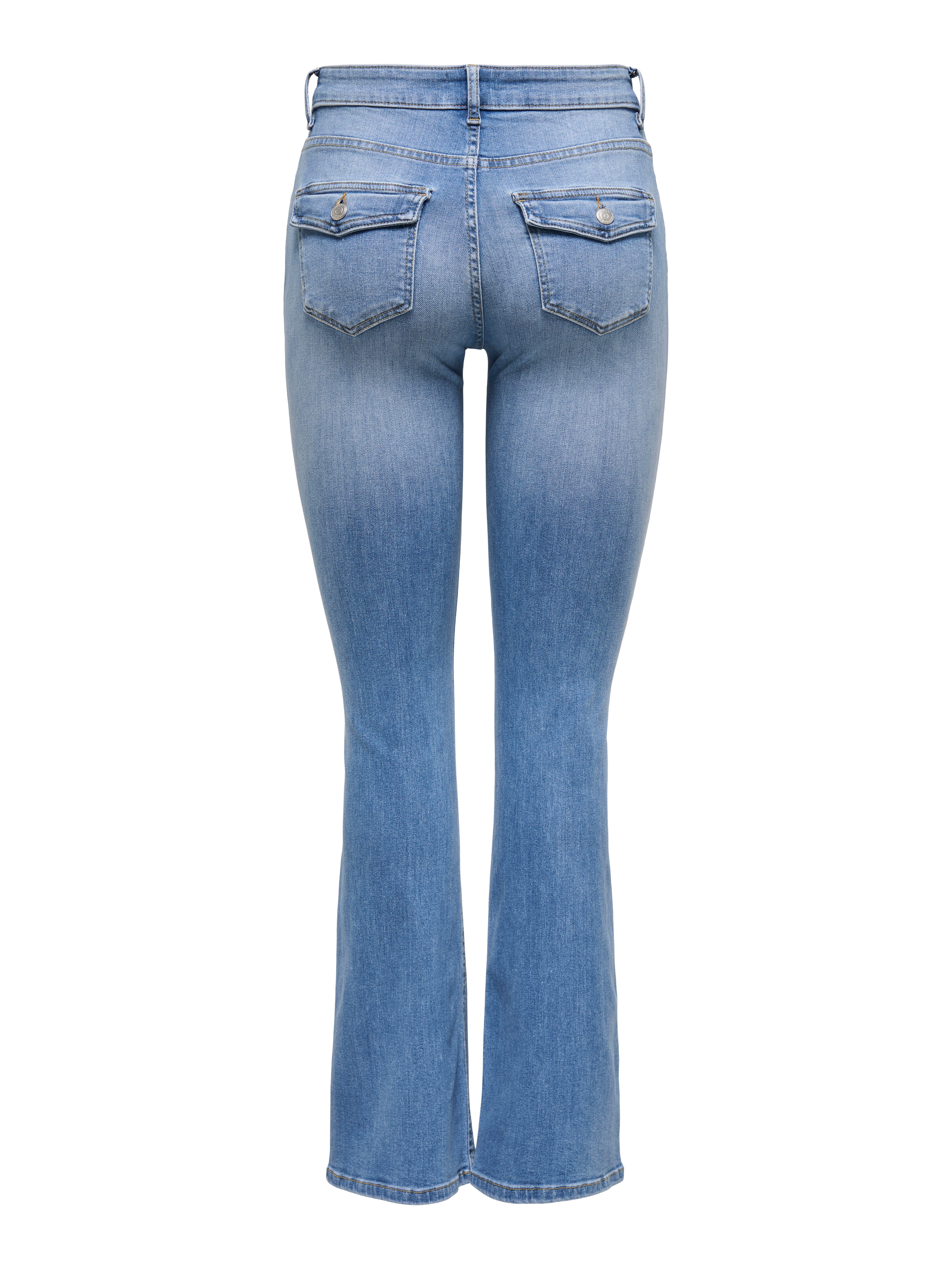 Only Skinny fit jeans ONLBLUSH MW BACK POCK FLA TAI222 DNMNOOS