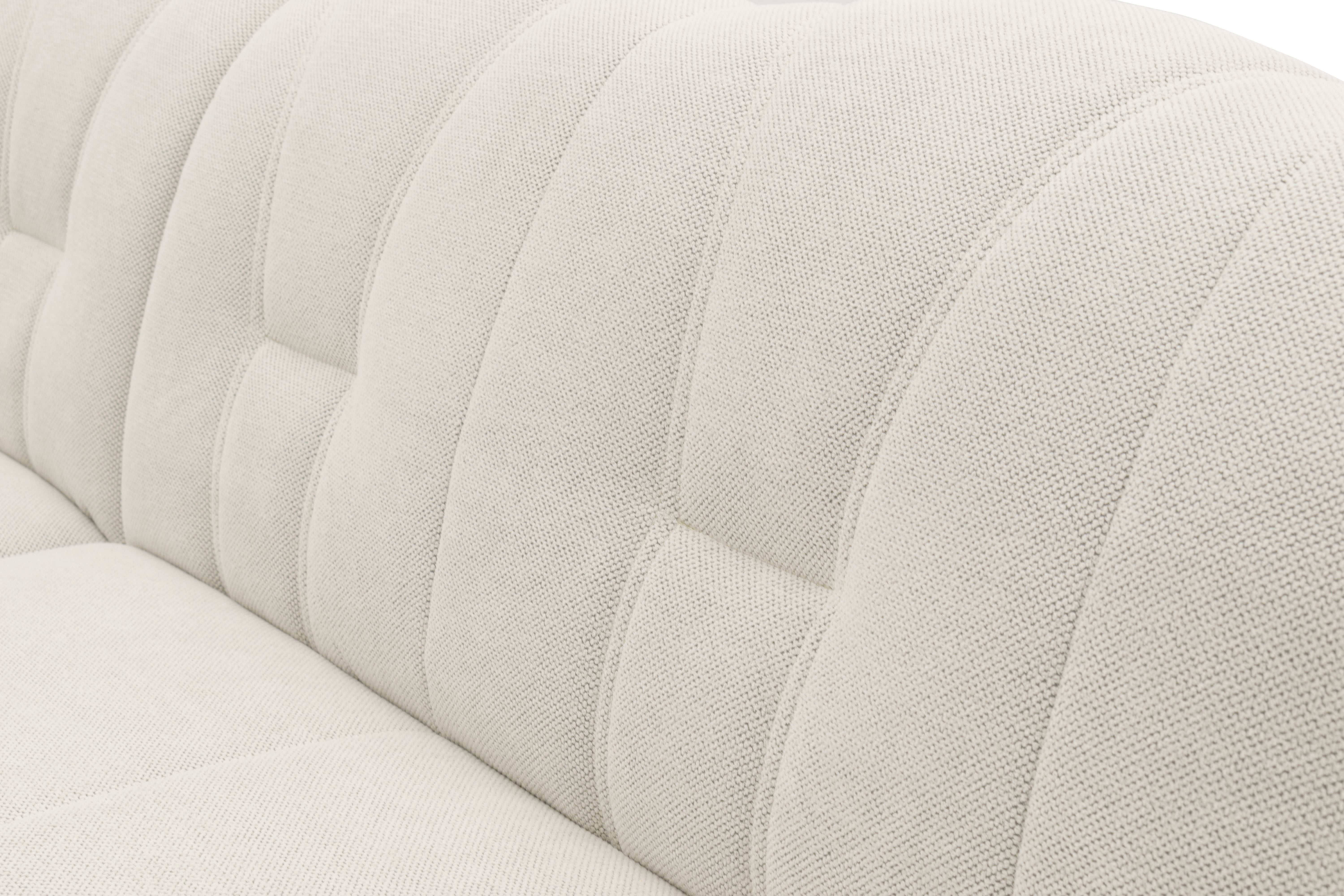 DOMO collection Zithoek Flores ook in leren bekleding, B/D/H: 293/180/86 cm, U-vorm (3 stuks)