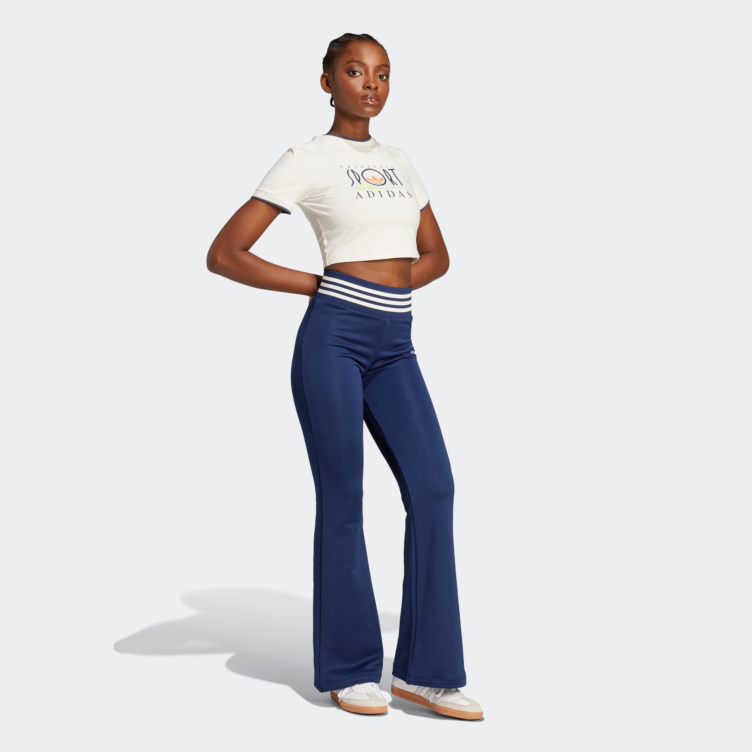 adidas Originals Sportbroek FLARED PANTS (1-delig)