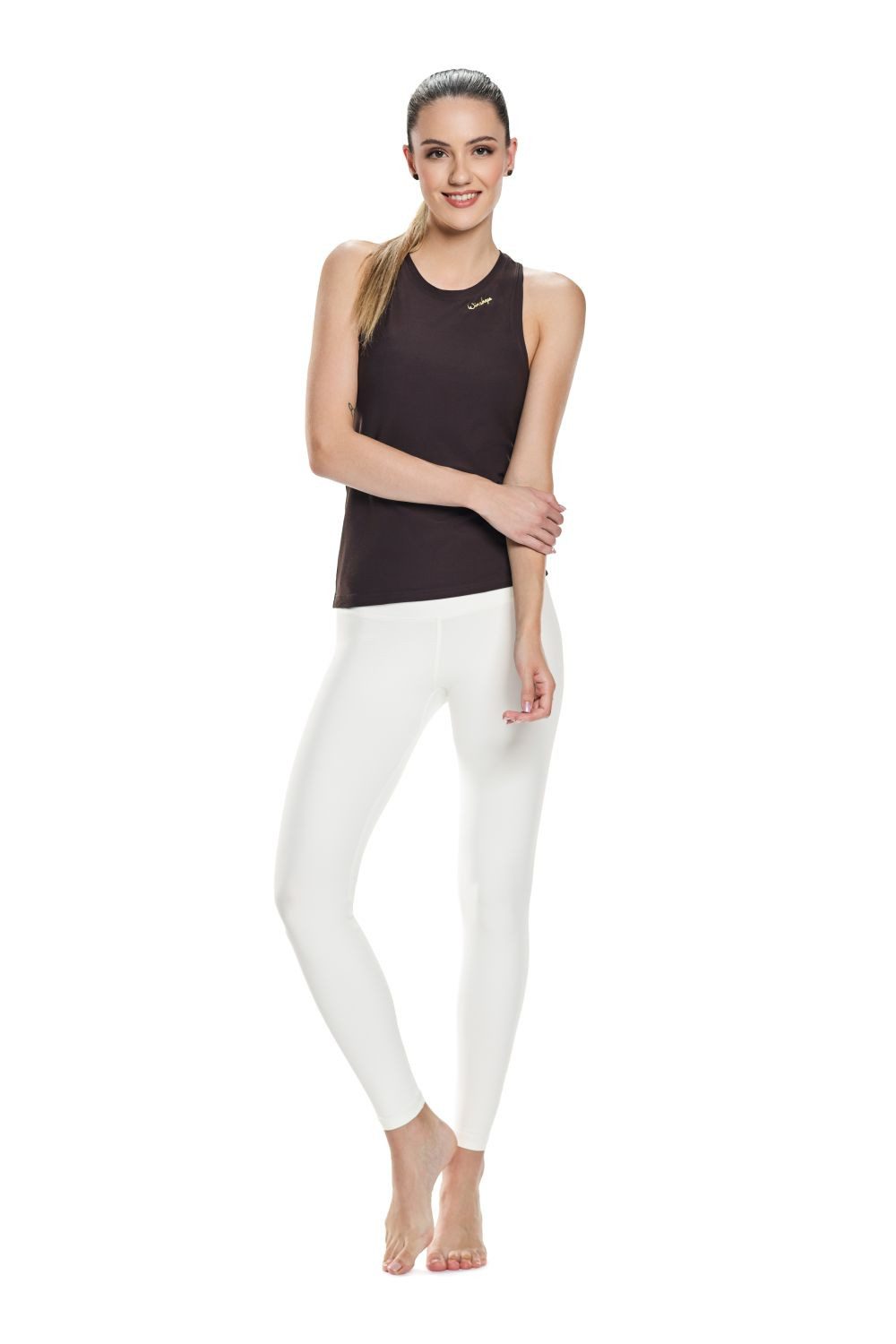 Winshape Legging Functional Comfort HWL117C met v-vorm applicatie en core-band