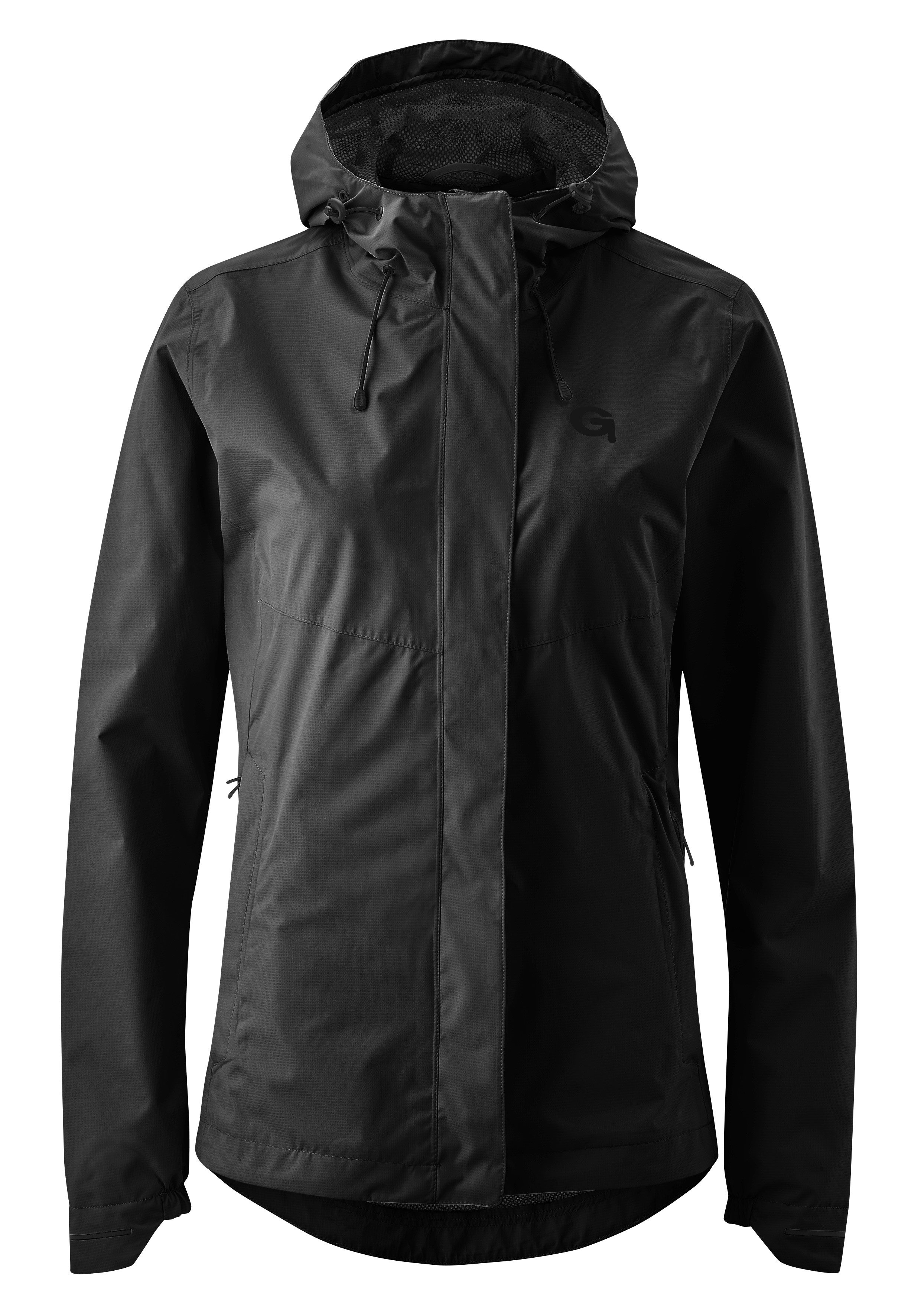 Gonso Fietsjack SAVE JACKET ESSENTIAL W Dames regenjack wind- en waterdicht fietsjack met capuchon