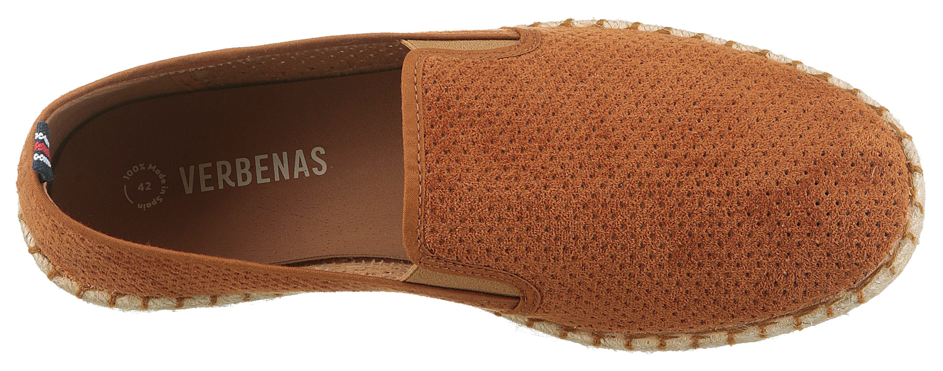 VERBENAS Espadrilles Tom Pacific , loafer, slip-on, zomerschoen, strandschoen met stretch inzetstukken