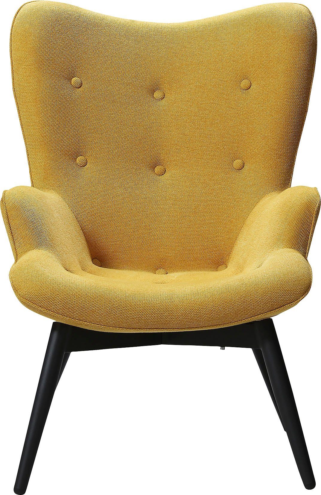 SalesFever Fauteuil Decoratieve knopen in de rugleuning (1 stuk)