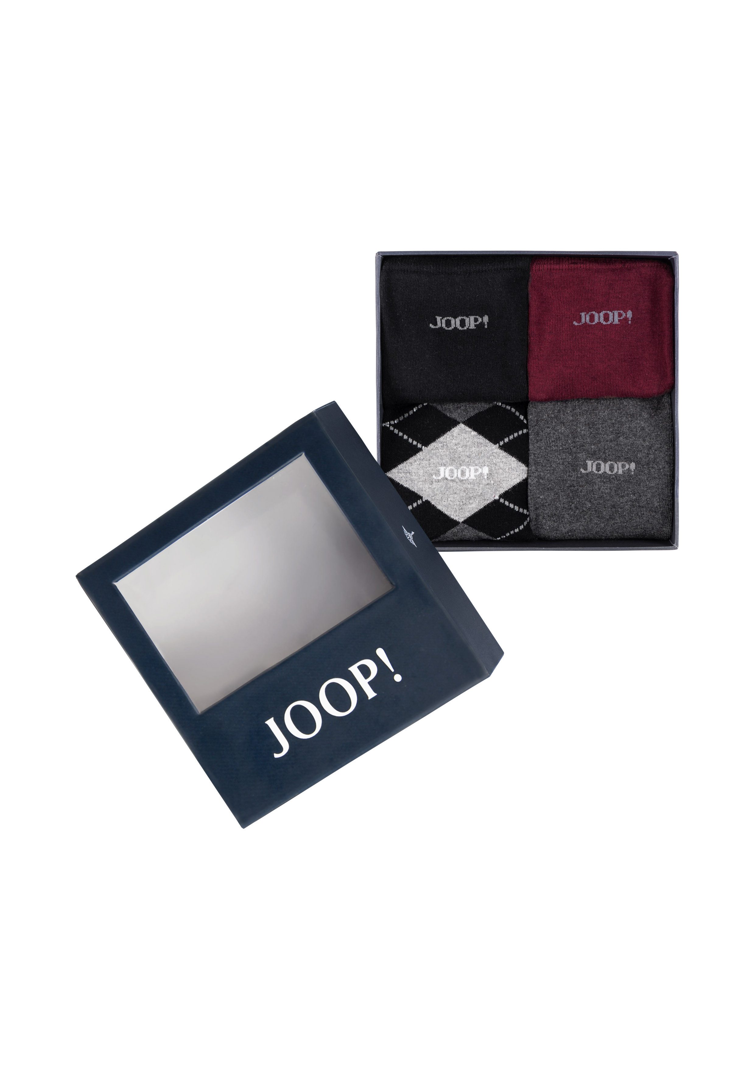 JOOP! Sokken Premium Essentials (4 paar)