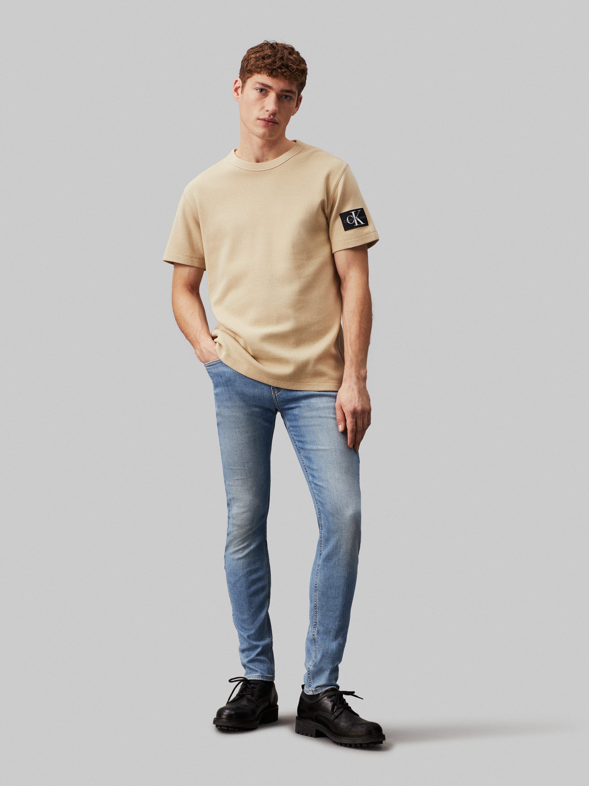 Calvin Klein Skinny fit jeans Skinny in 5-pocketsstijl