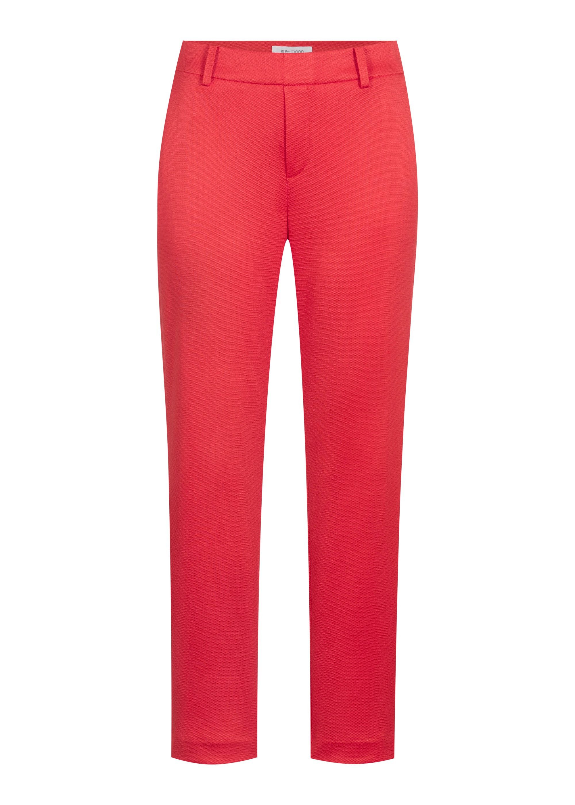 Stehmann Stoffen broek met elastische taille