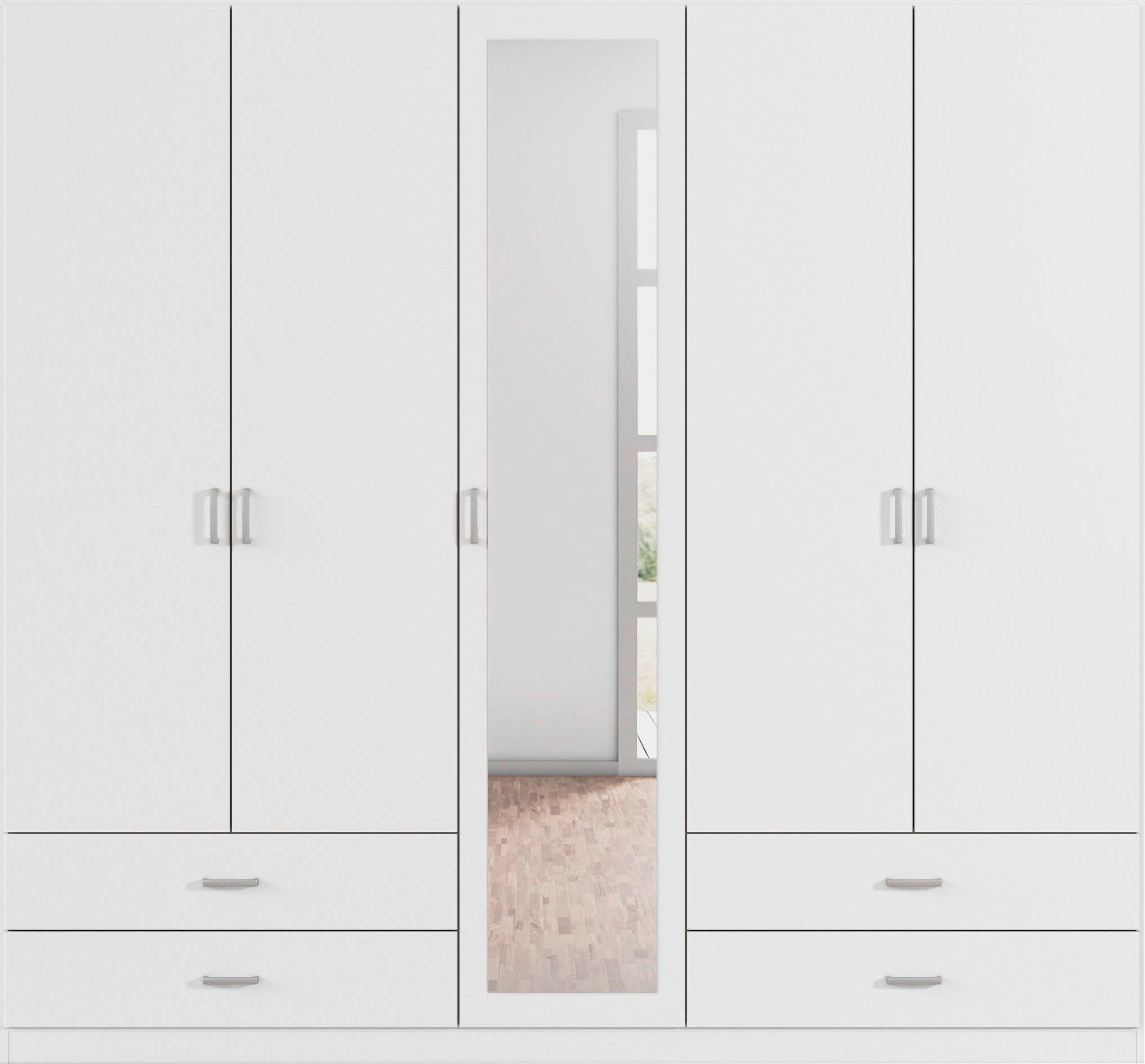 rauch Draaideurkast Borbona Kledingkast kast garderobe waskast BORBONA in 2 breedtes