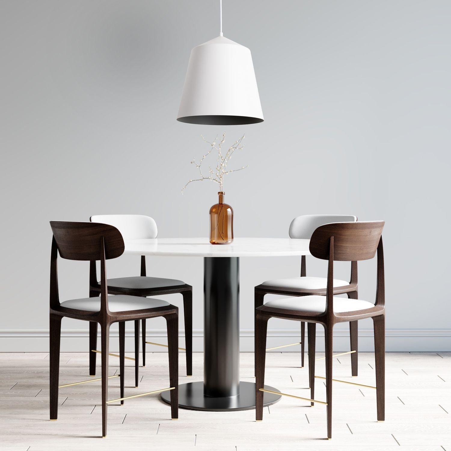 Paco Home Plafondlamp Jackson Woonkamer eetkamer poedercoating industrieel ontwerp E27