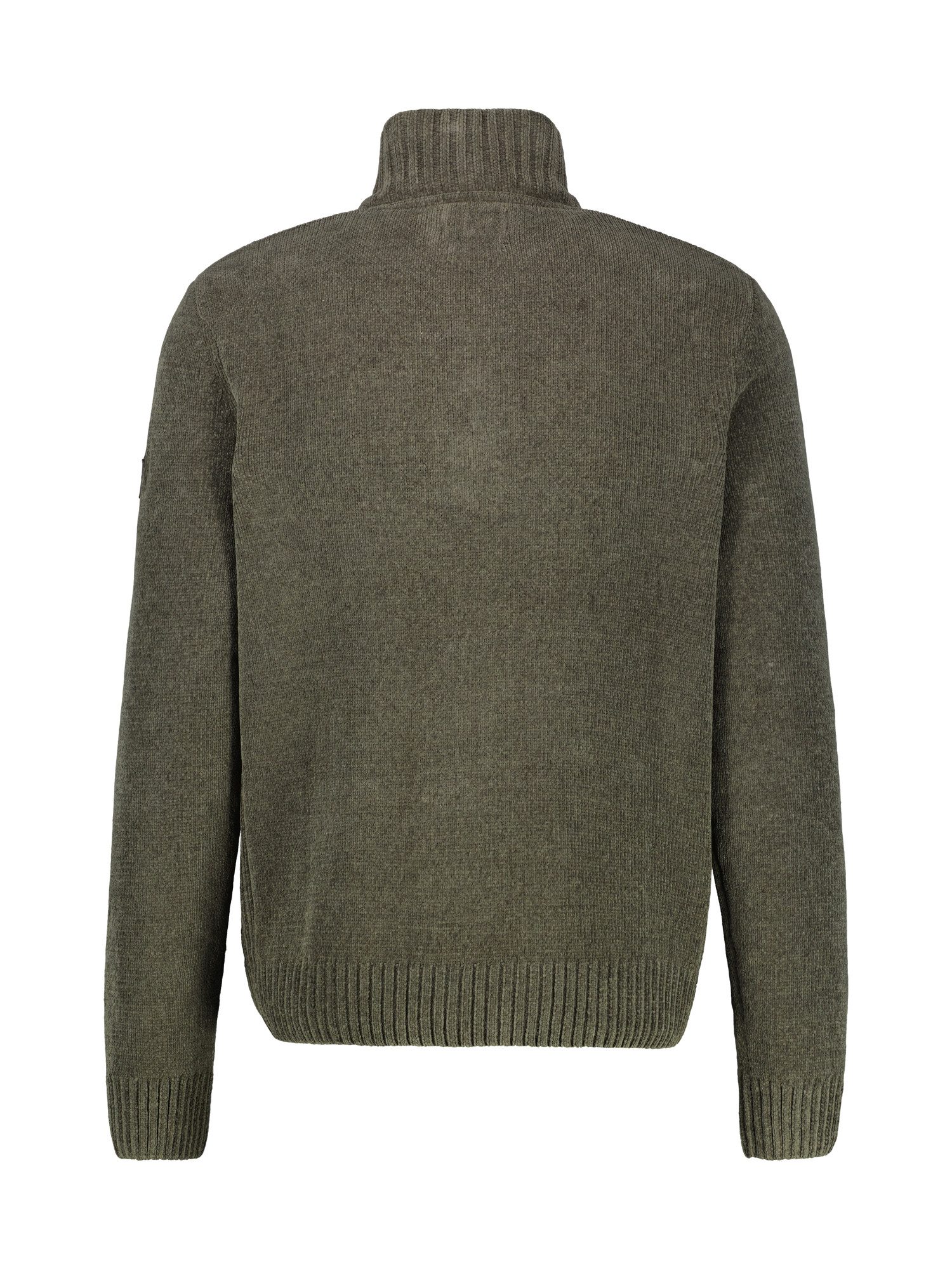 Lerros Gebreide trui LERROS Heren gebreide troyer, zacht als fluweel