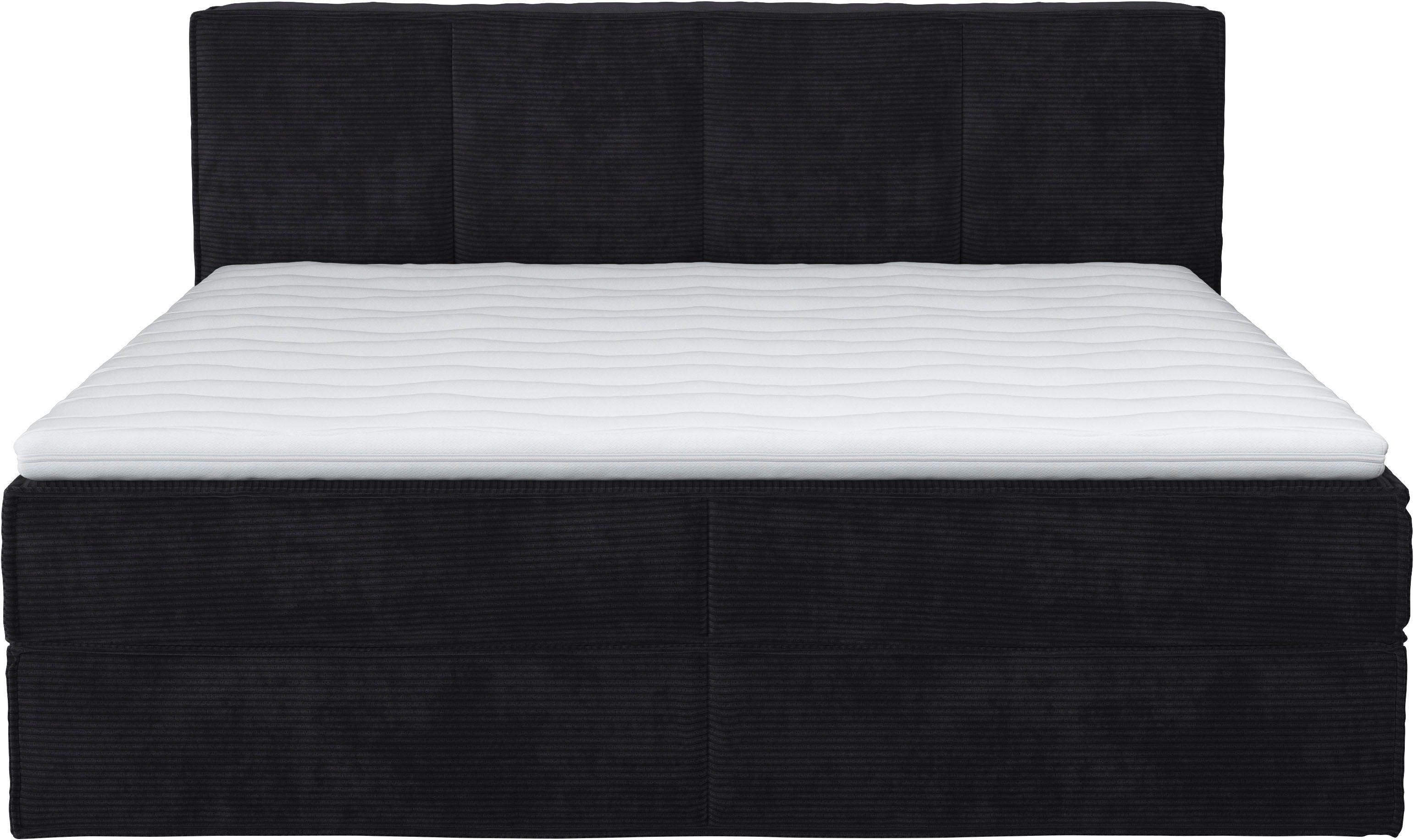 Home affaire Boxspring Sacy Boxbed incl. topmatras, 2 matrassen, hardheden H2, H3 en H4 naar keuze