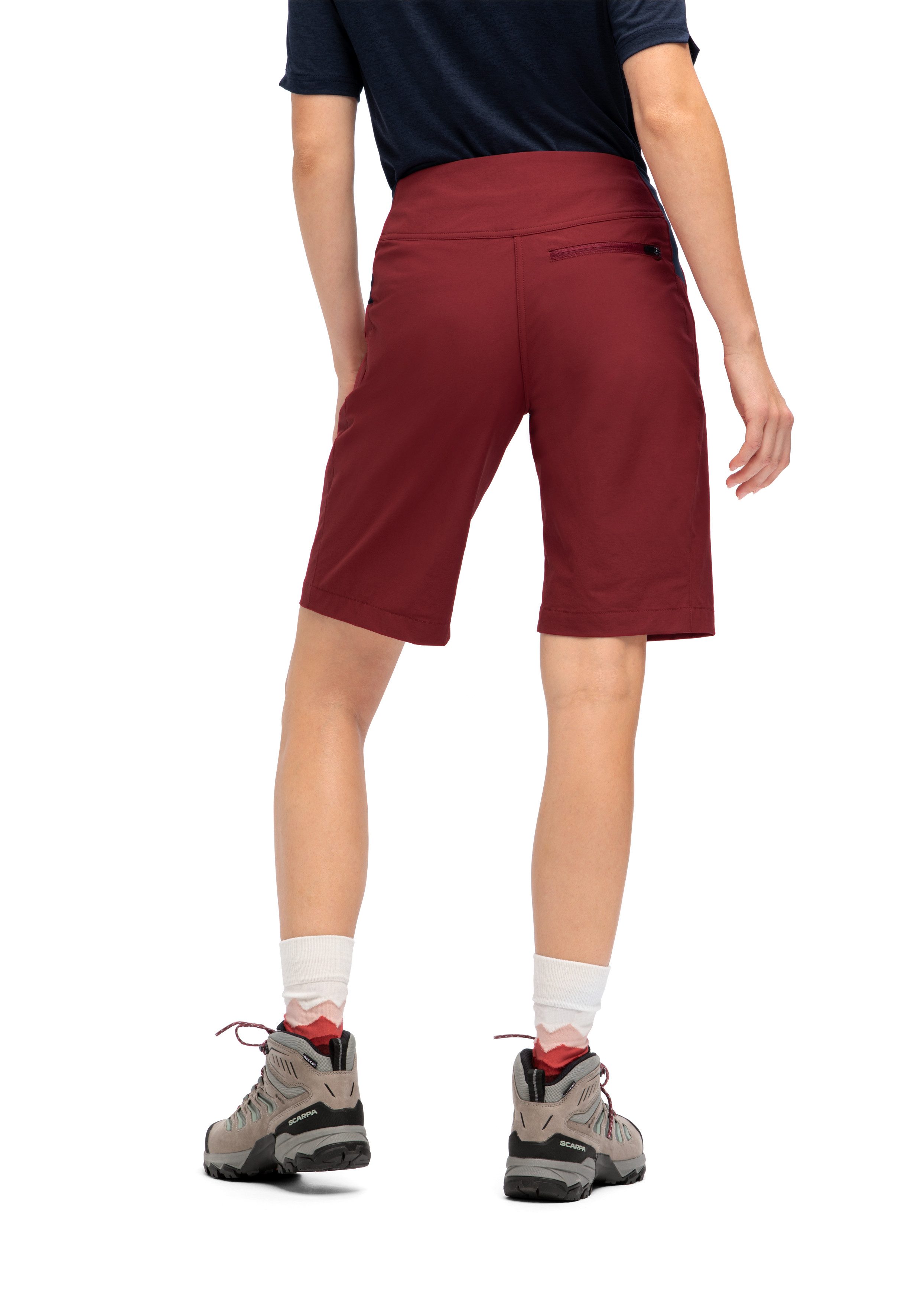 Maier Sports Outdoorbroek Inara Short Vario Dames shorts, korte wandelbroek, outdoorbroek, 4 zakken, regular fit