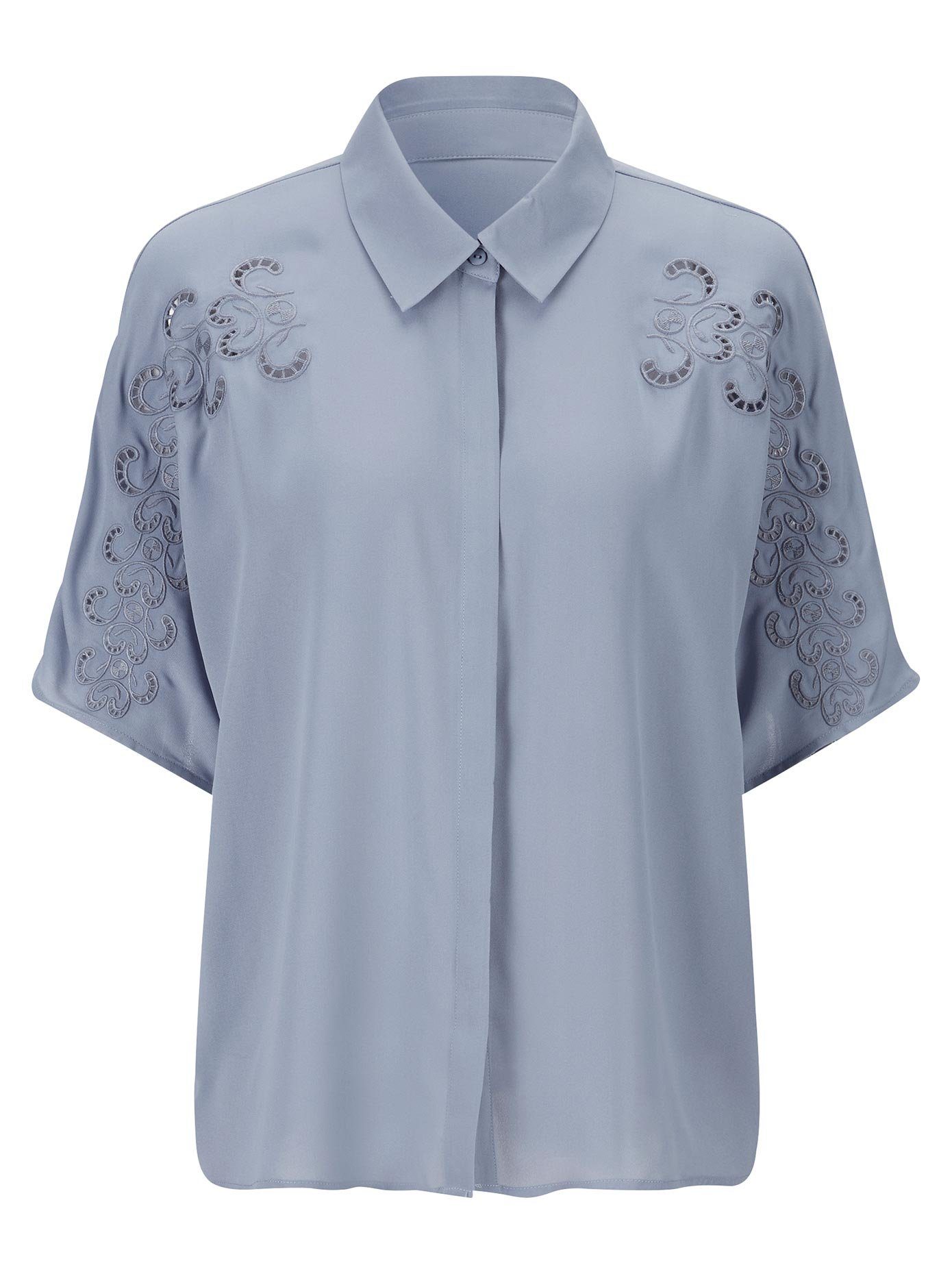 Creation L Blouse met korte mouwen
