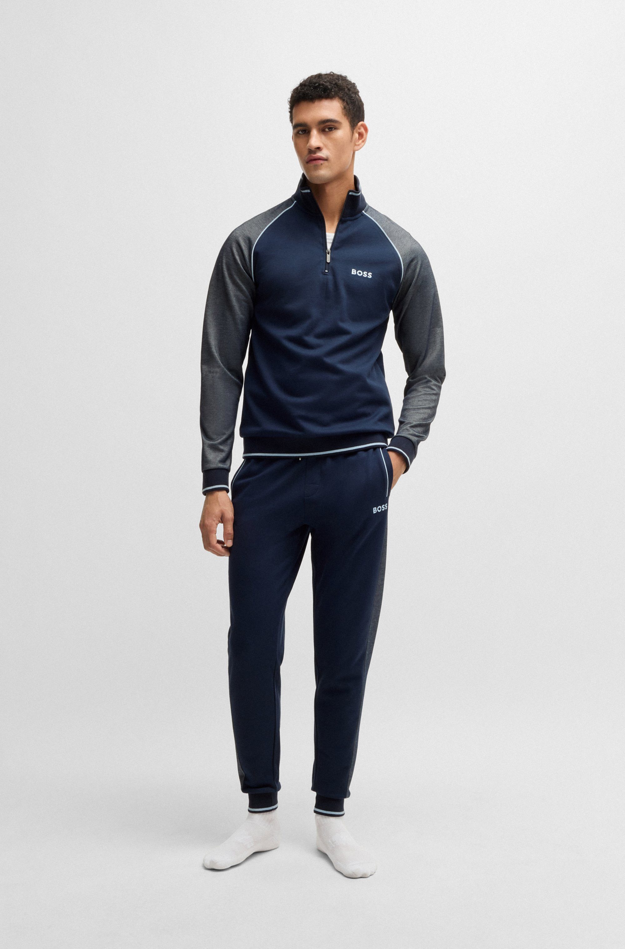 BOSS Sweatshirt Tracksuit 1/4 Jacket