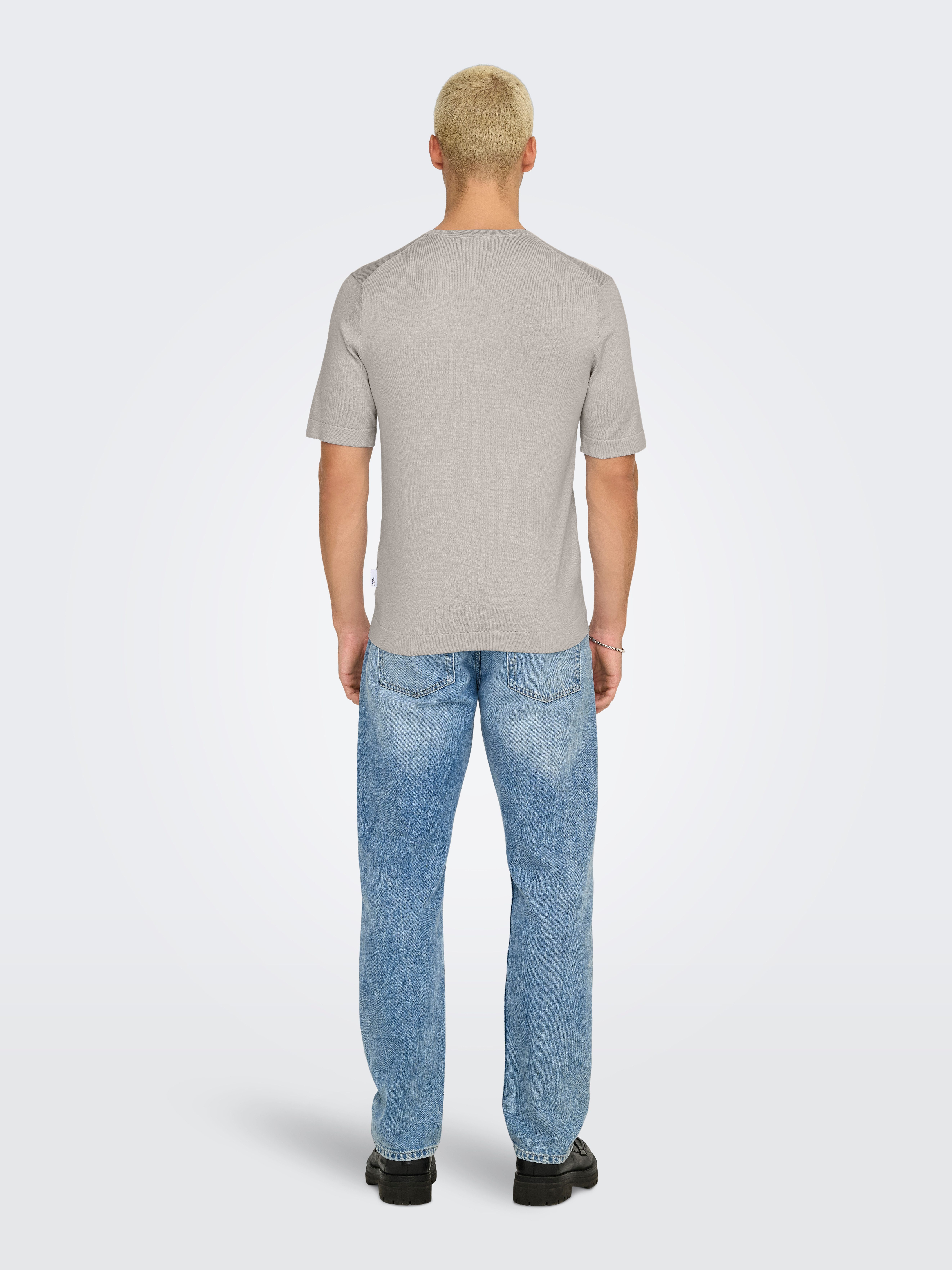 ONLY & SONS Trui met korte mouwen ONSWYLER LIFE REG 14 SS KNIT