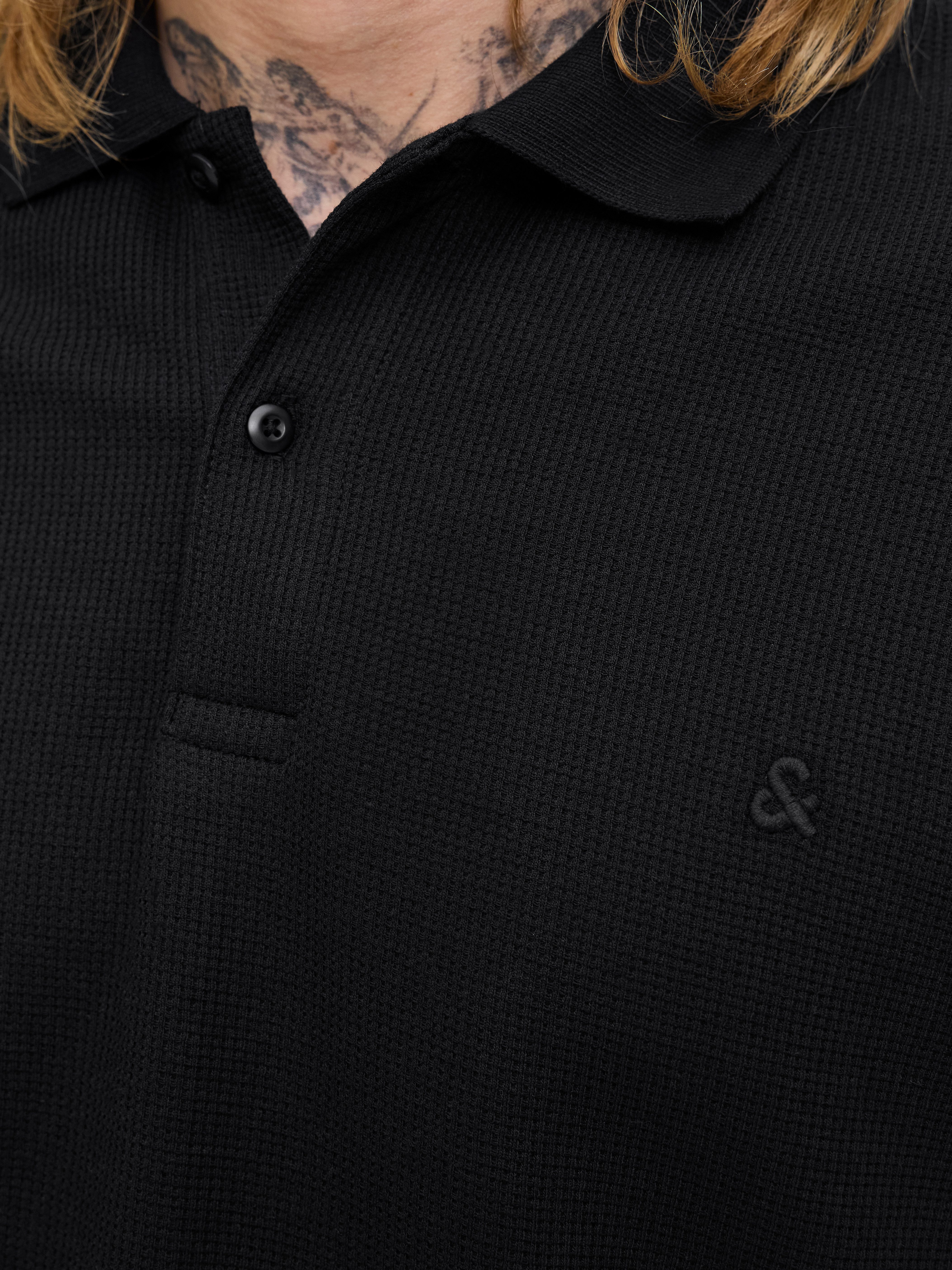Jack & Jones Poloshirt met lange mouwen