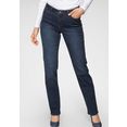 h.i.s comfort fit jeans coletta new high rise ecologische, waterbesparende productie door ozon wash - nieuwe collectie blauw
