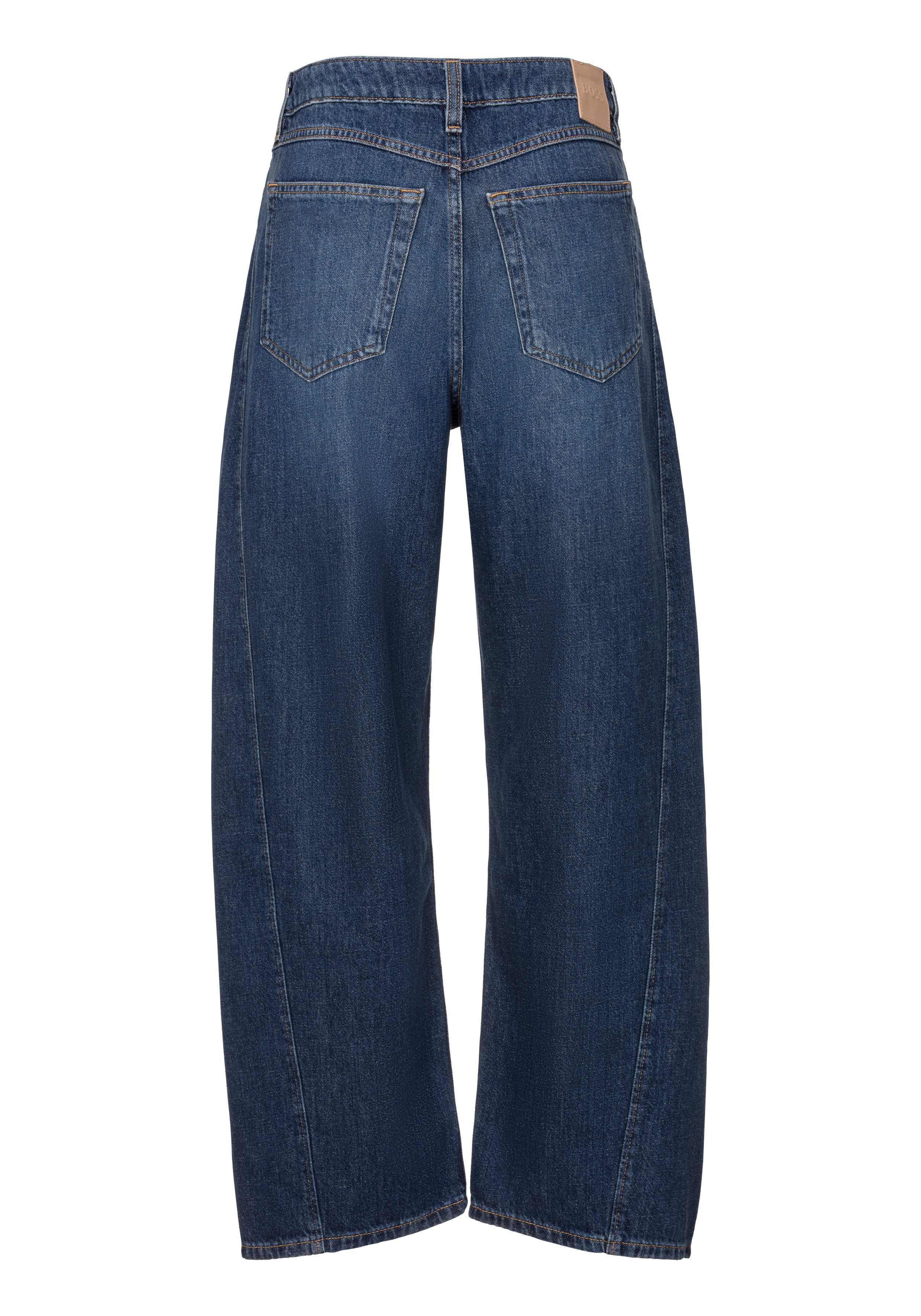Boss Orange Wijde jeans Baloon High Rise Premium Damesmode (BOSS ORANGE DENIM)