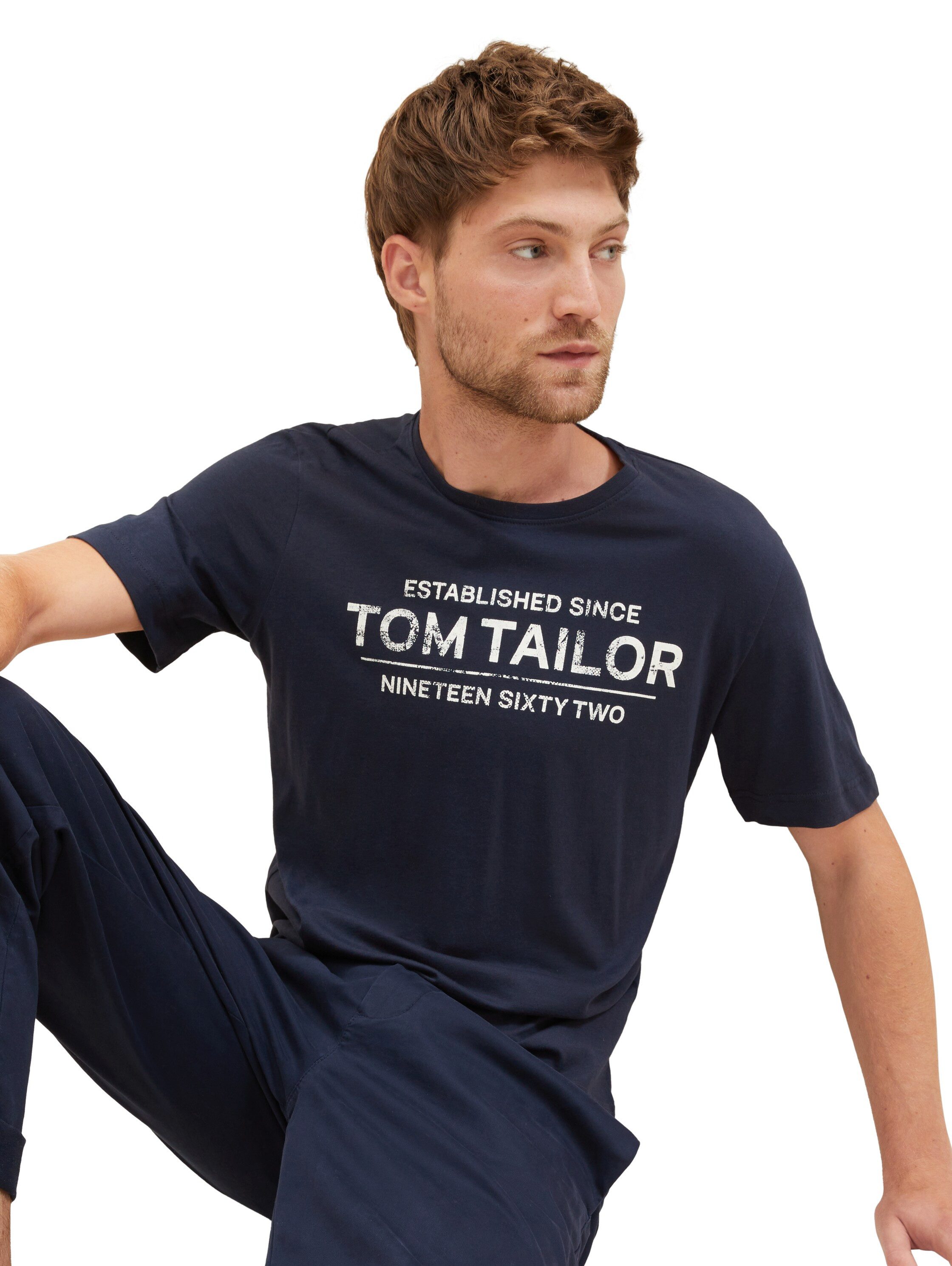 Tom Tailor T-shirt met frontprint