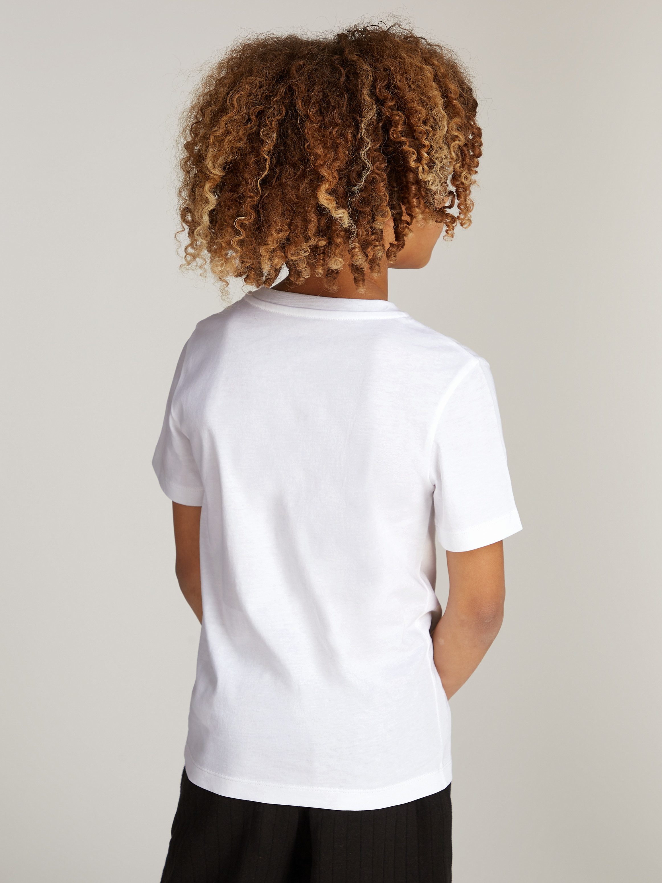 Calvin Klein T-shirt CHEST Inst.Logo Ss T-Shirt voor kinderen tot 16 jaar en met logo-opdruk