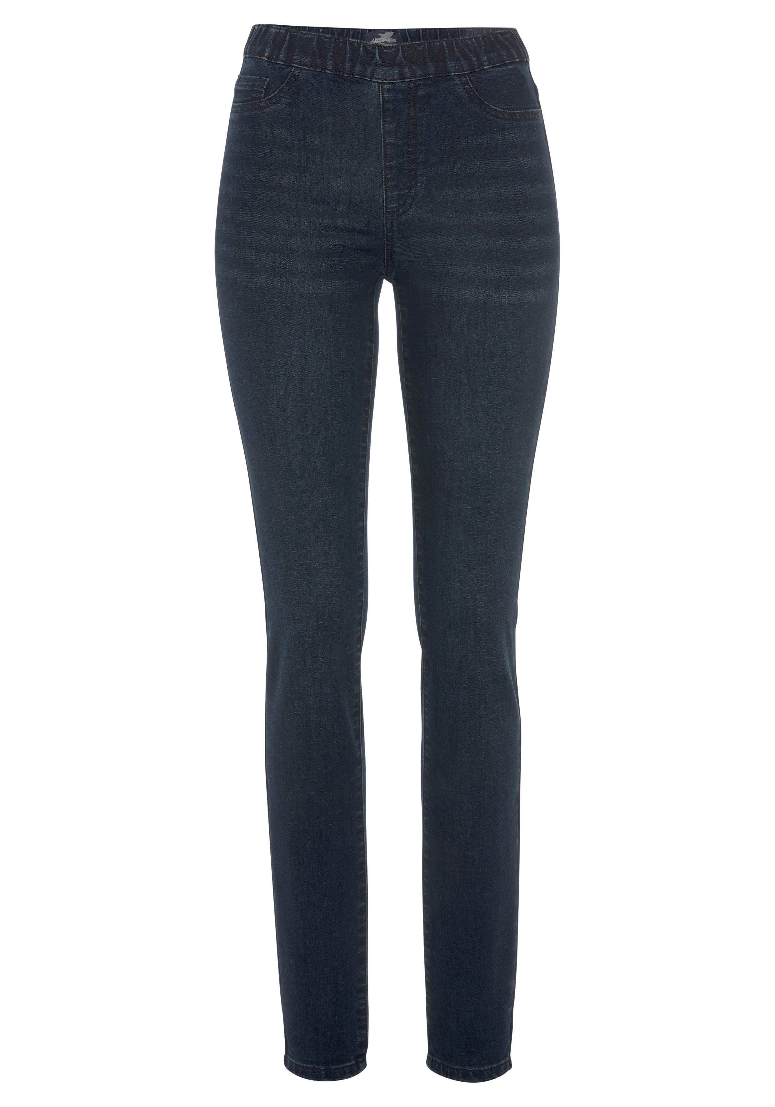 Arizona Jeggings Met een licht thermo effect extra-strak gesneden, hoge taille, met muntzakje