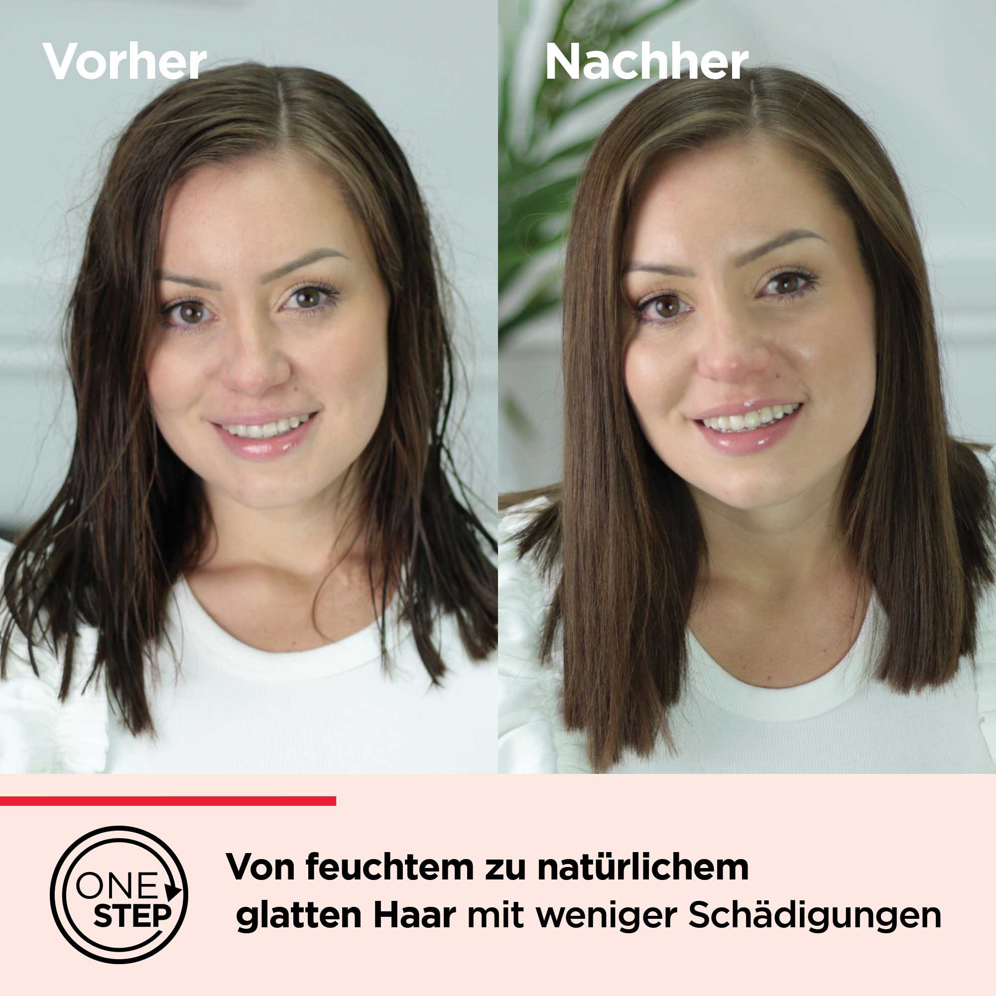 Revlon Hetelucht stijltang ONE-STEP™ Air Straight. 2-IN-1-DROGER EN LUCHTSTIJLTANG - RVDR5330E
