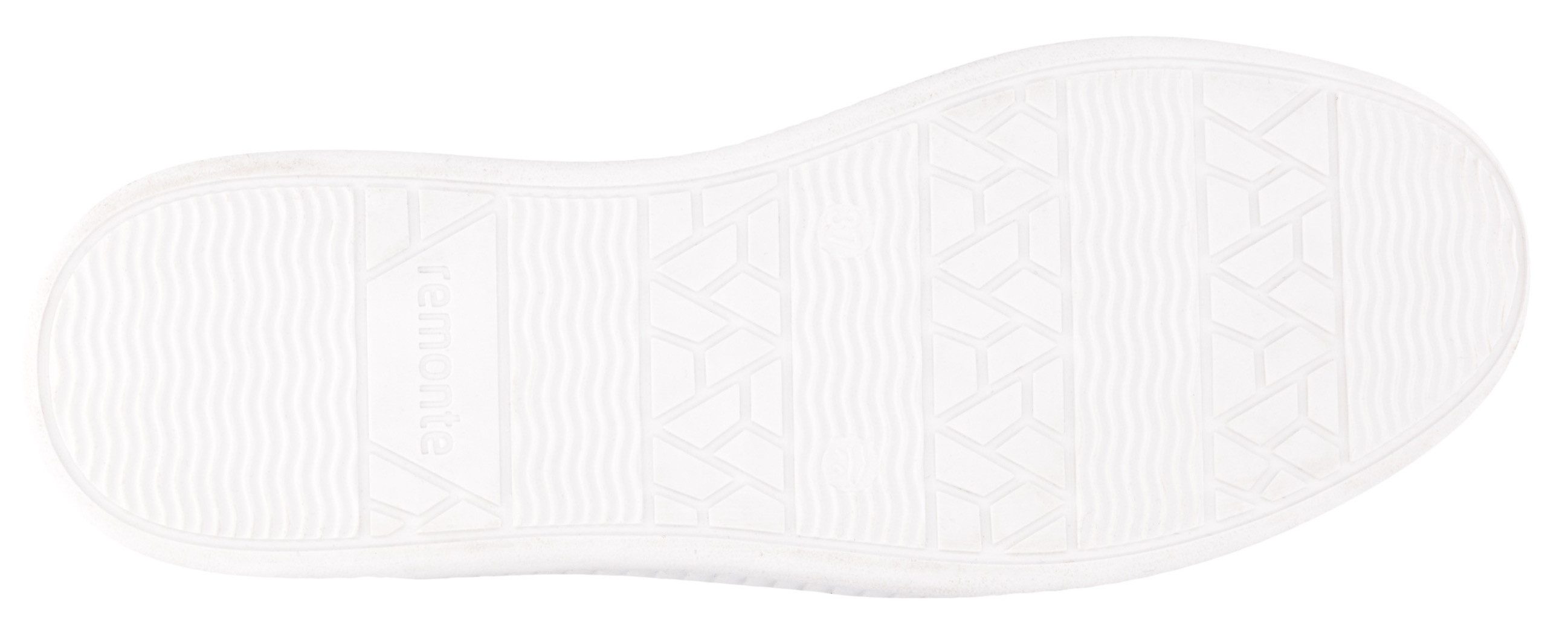 Remonte Plateausneakers , vrijetijdsschoen, veterschoen, lage schoen met perforatie