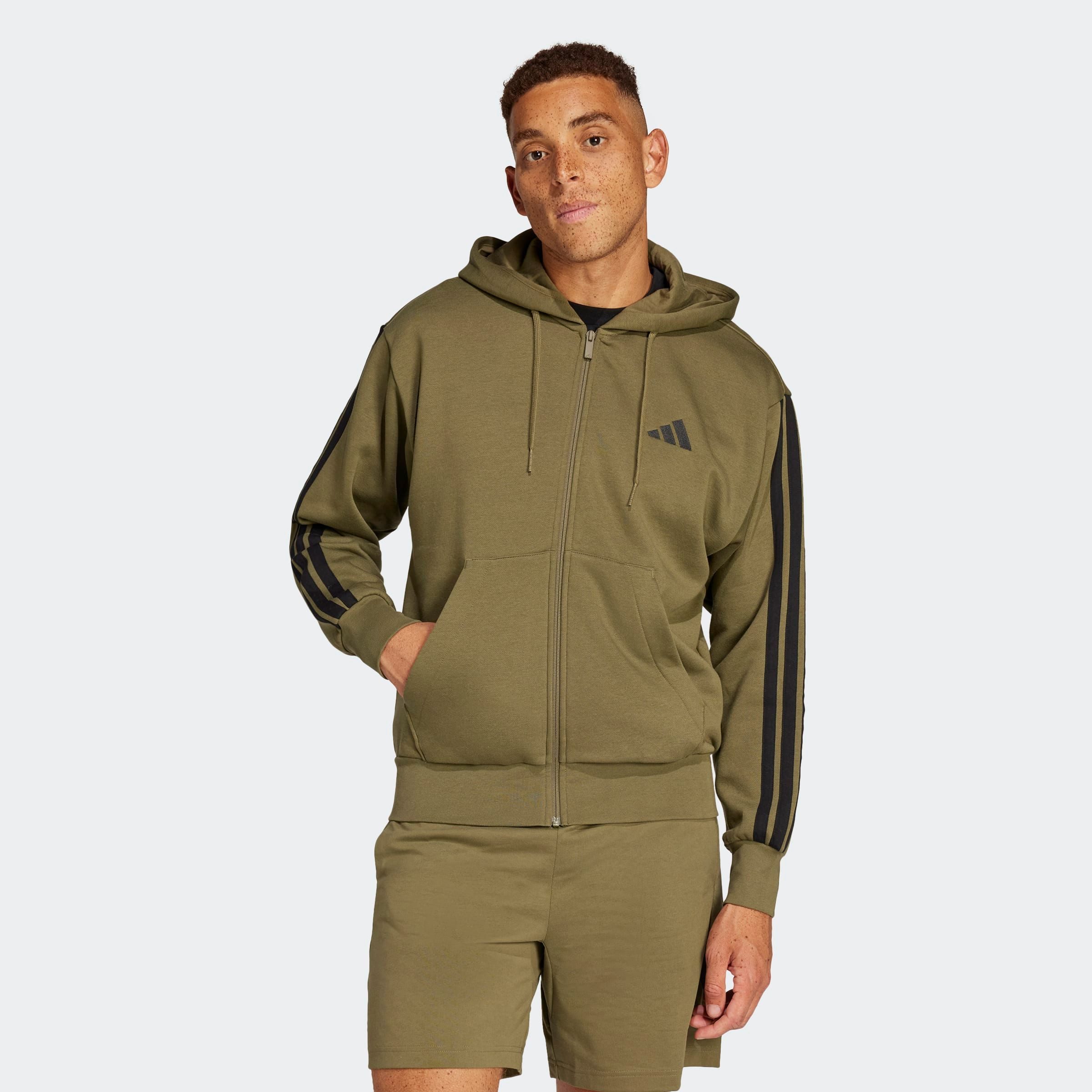 adidas Sportswear Sweatshirt M 3S FL FZ HD
