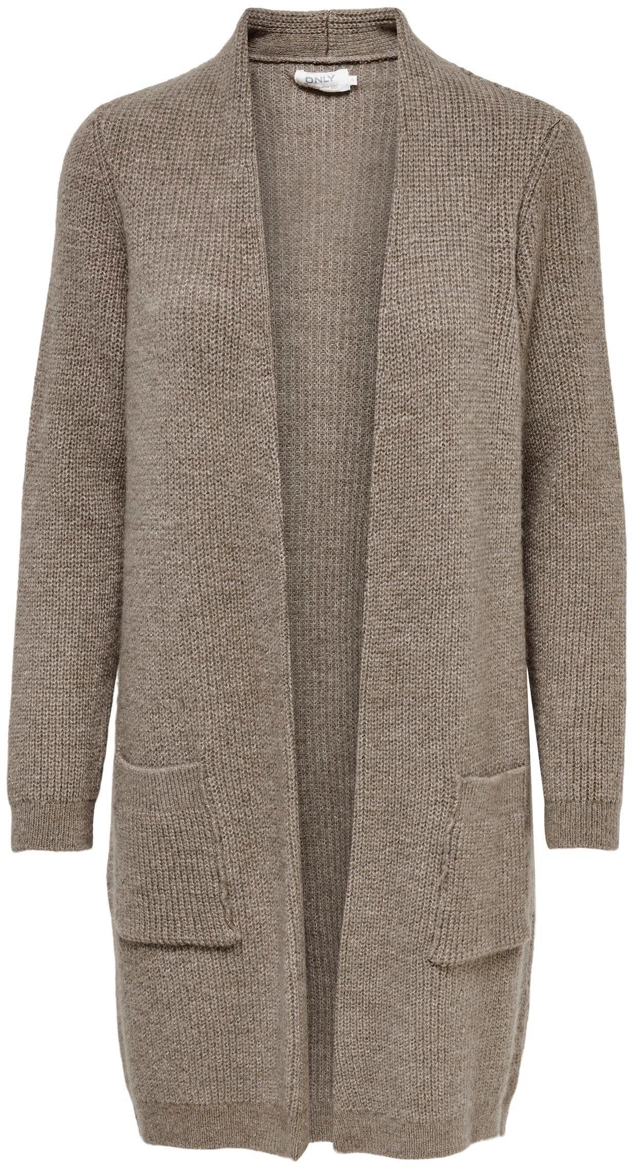 Only Lang vest ONLJADE L/S cardigan KNT NOOS