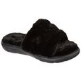 skechers slippers arch fit lounge unwind in arch fit-uitvoering zwart