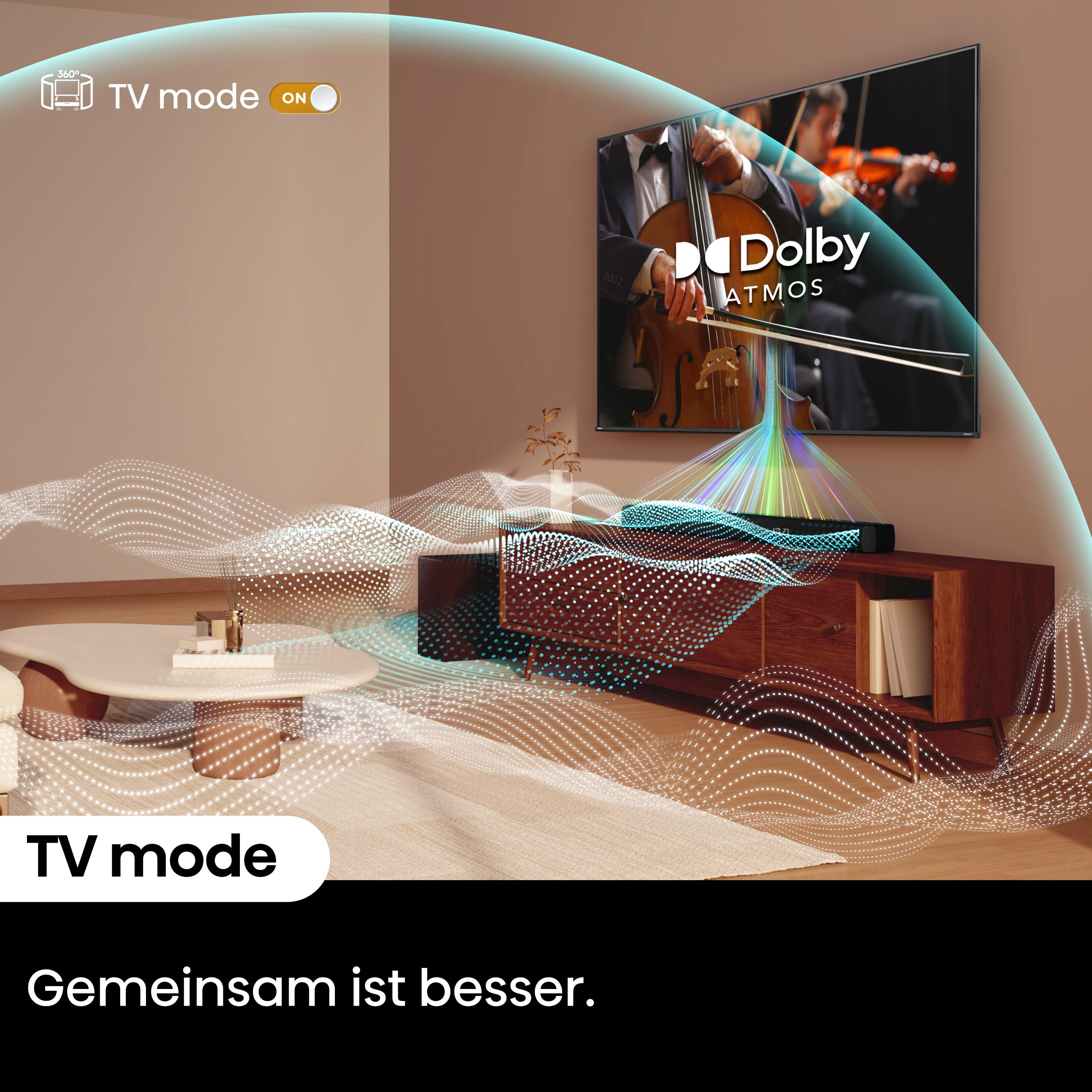 Hisense 3-in-1 geluidssysteem HS3100 (1 stuk)