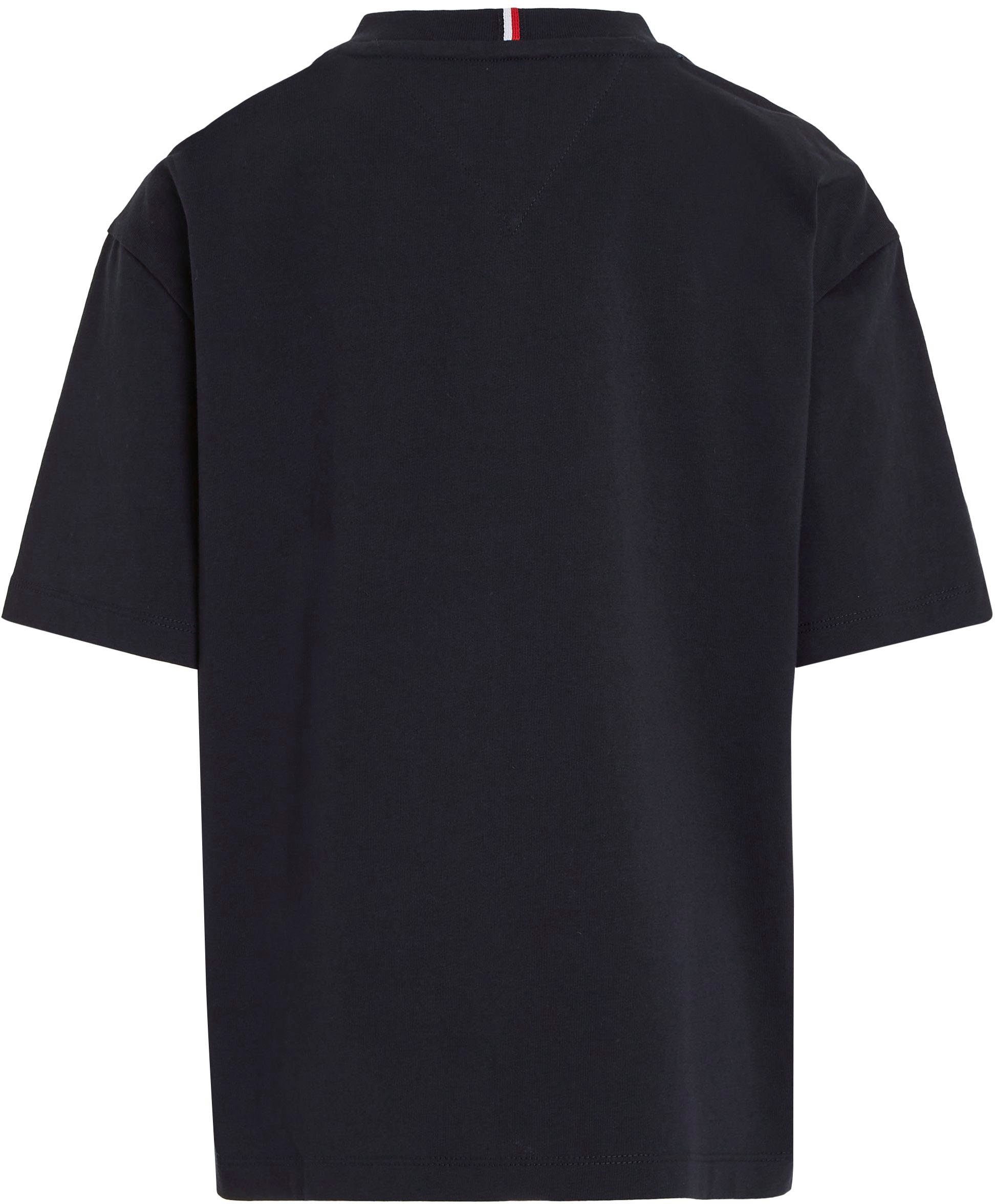 Tommy Hilfiger T-shirt U MONOTYPE TEE S/S met groot logoborduursel